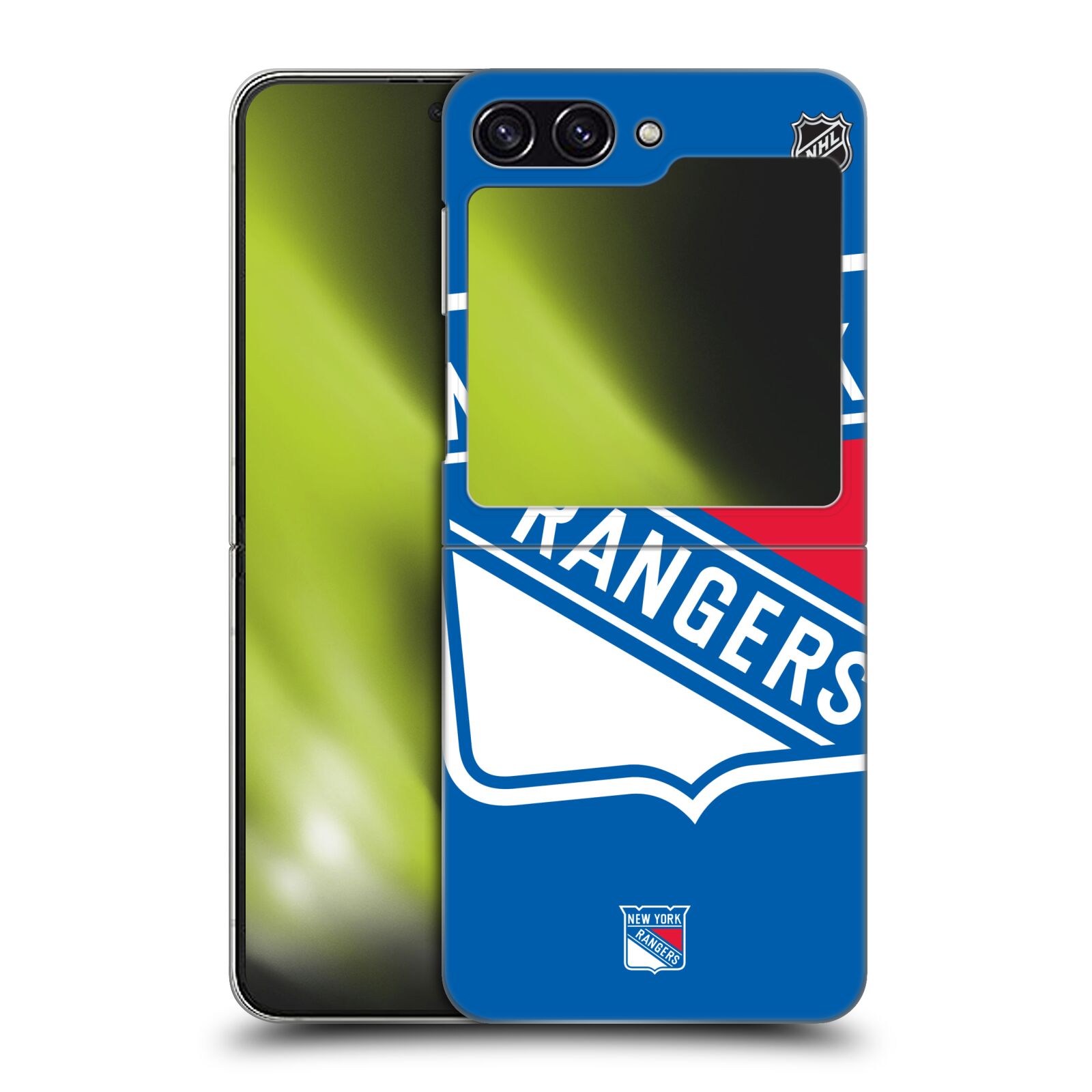 Plastový obal HEAD CASE na mobil Samsung Galaxy Z Flip 5  Hokej NHL - New York Rangers - Velký znak
