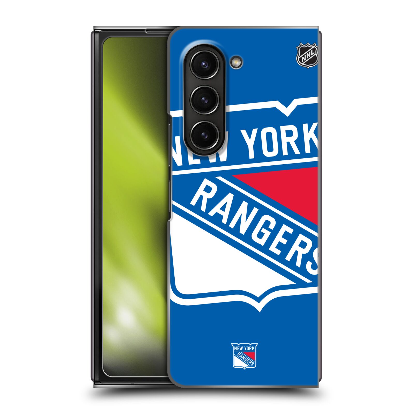 Plastový obal HEAD CASE na mobil Samsung Galaxy Z Fold 5  Hokej NHL - New York Rangers - Velký znak