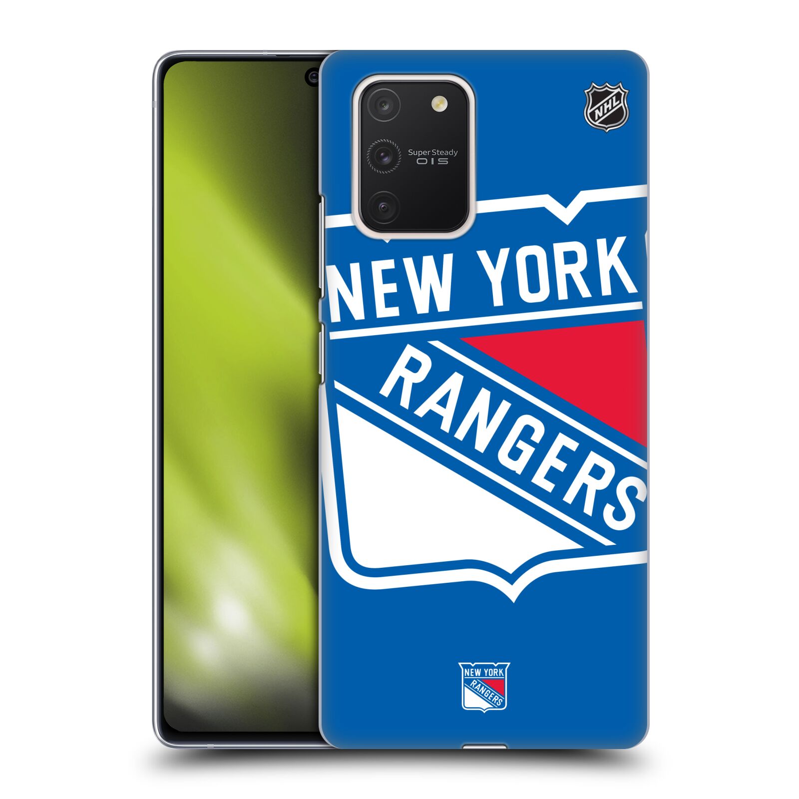 Pouzdro na mobil Samsung Galaxy S10 LITE - HEAD CASE - Hokej NHL - New York Rangers - Velký znak
