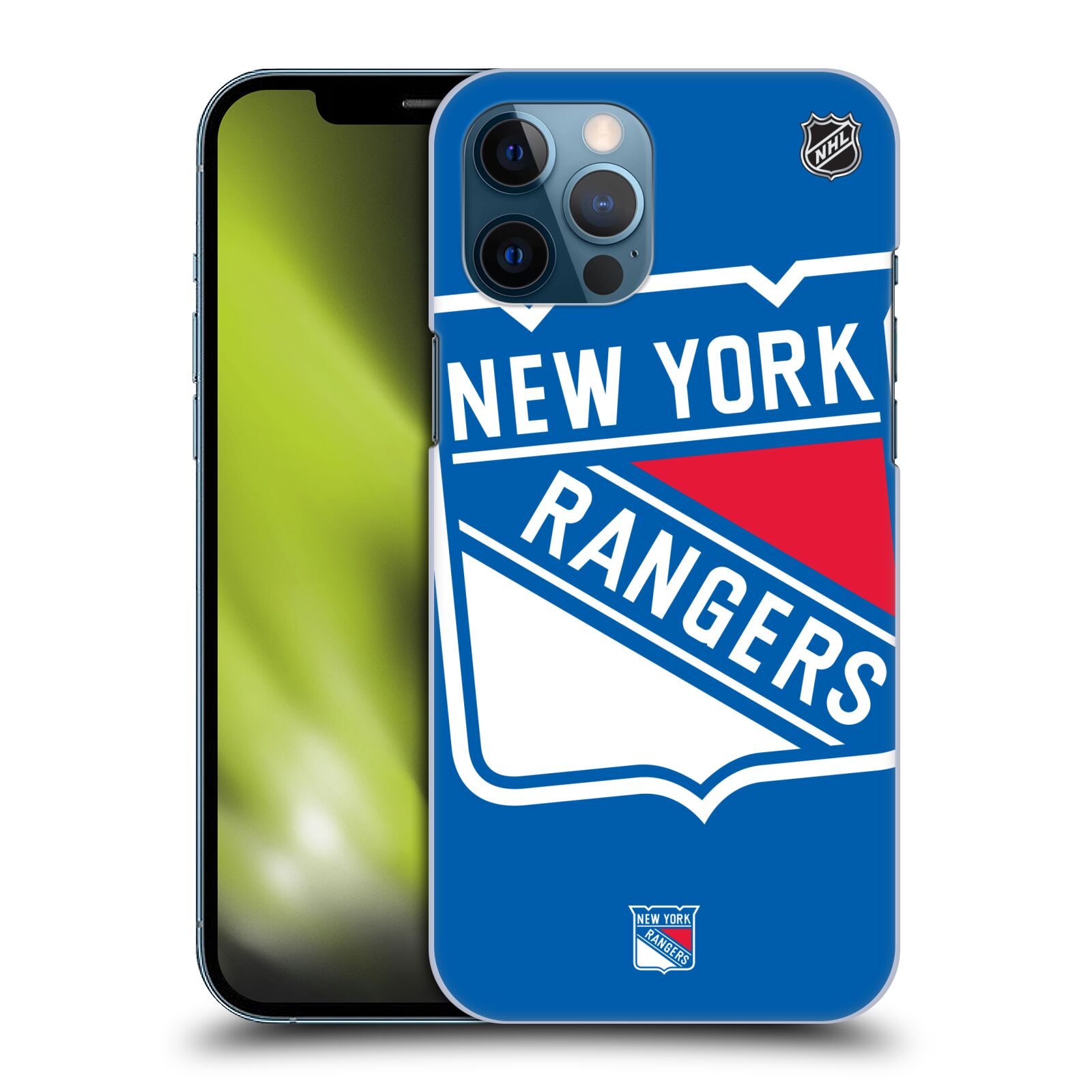 Pouzdro na mobil Apple Iphone 12 PRO MAX - HEAD CASE - Hokej NHL - New York Rangers - Velký znak