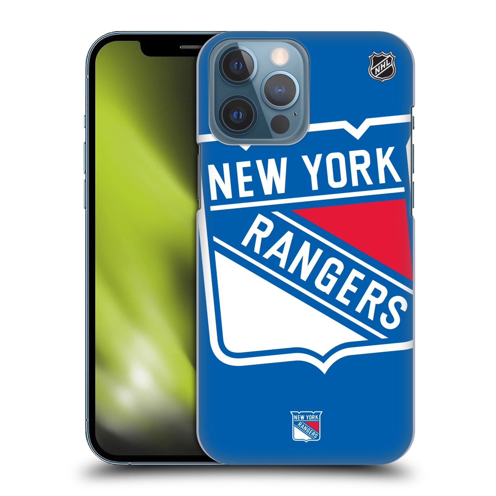 Pouzdro na mobil Apple Iphone 13 PRO MAX - HEAD CASE - Hokej NHL - New York Rangers - Velký znak