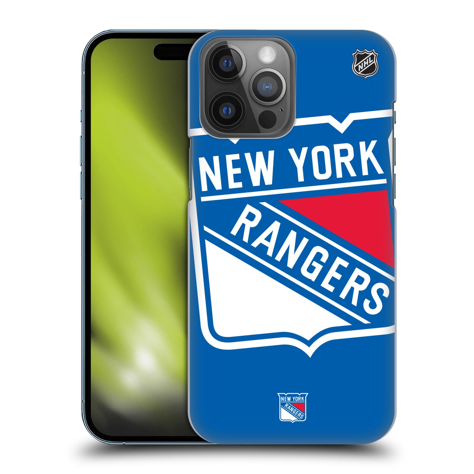 Pouzdro na mobil Apple Iphone 14 PRO MAX - HEAD CASE - Hokej NHL - New York Rangers - Velký znak