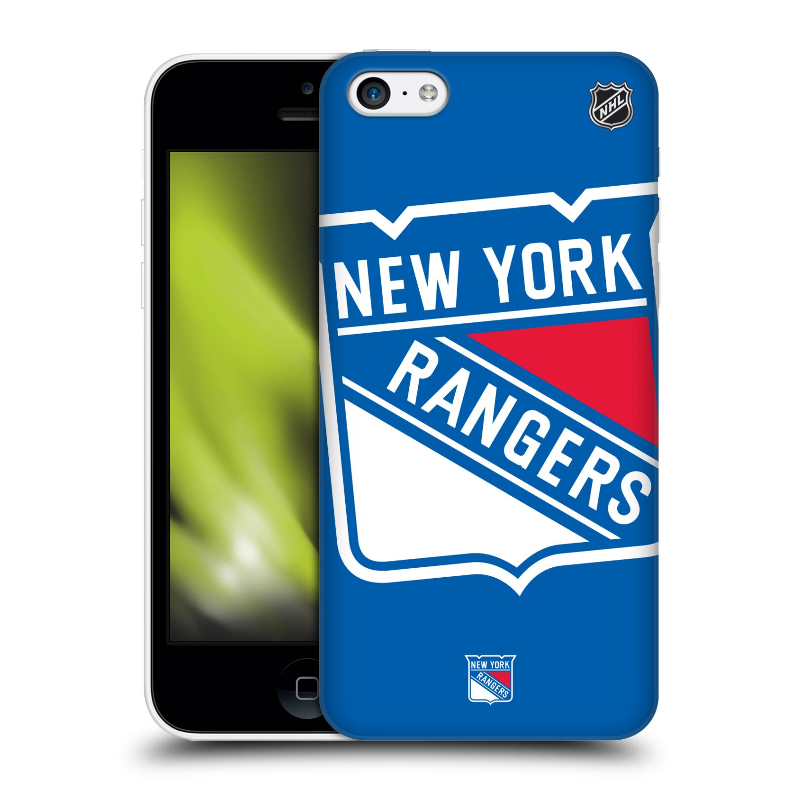Pouzdro na mobil Apple Iphone 5C - HEAD CASE - Hokej NHL - New York Rangers - Velký znak