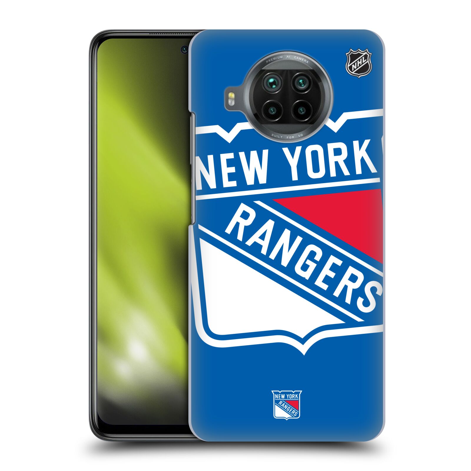 Pouzdro na mobil Xiaomi  Mi 10T LITE 5G - HEAD CASE - Hokej NHL - New York Rangers - Velký znak