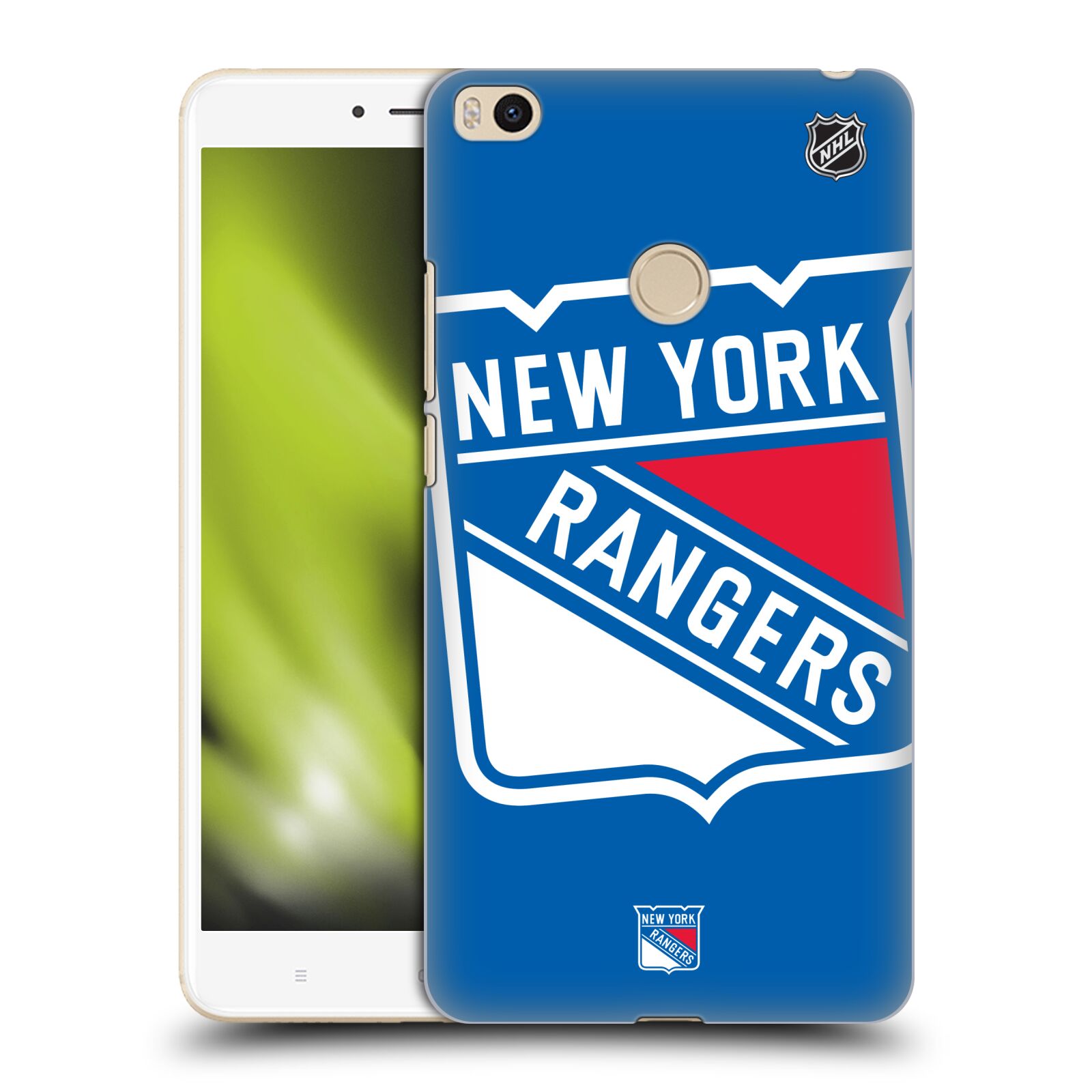 Pouzdro na mobil Xiaomi Mi Max 2 - HEAD CASE - Hokej NHL - New York Rangers - Velký znak