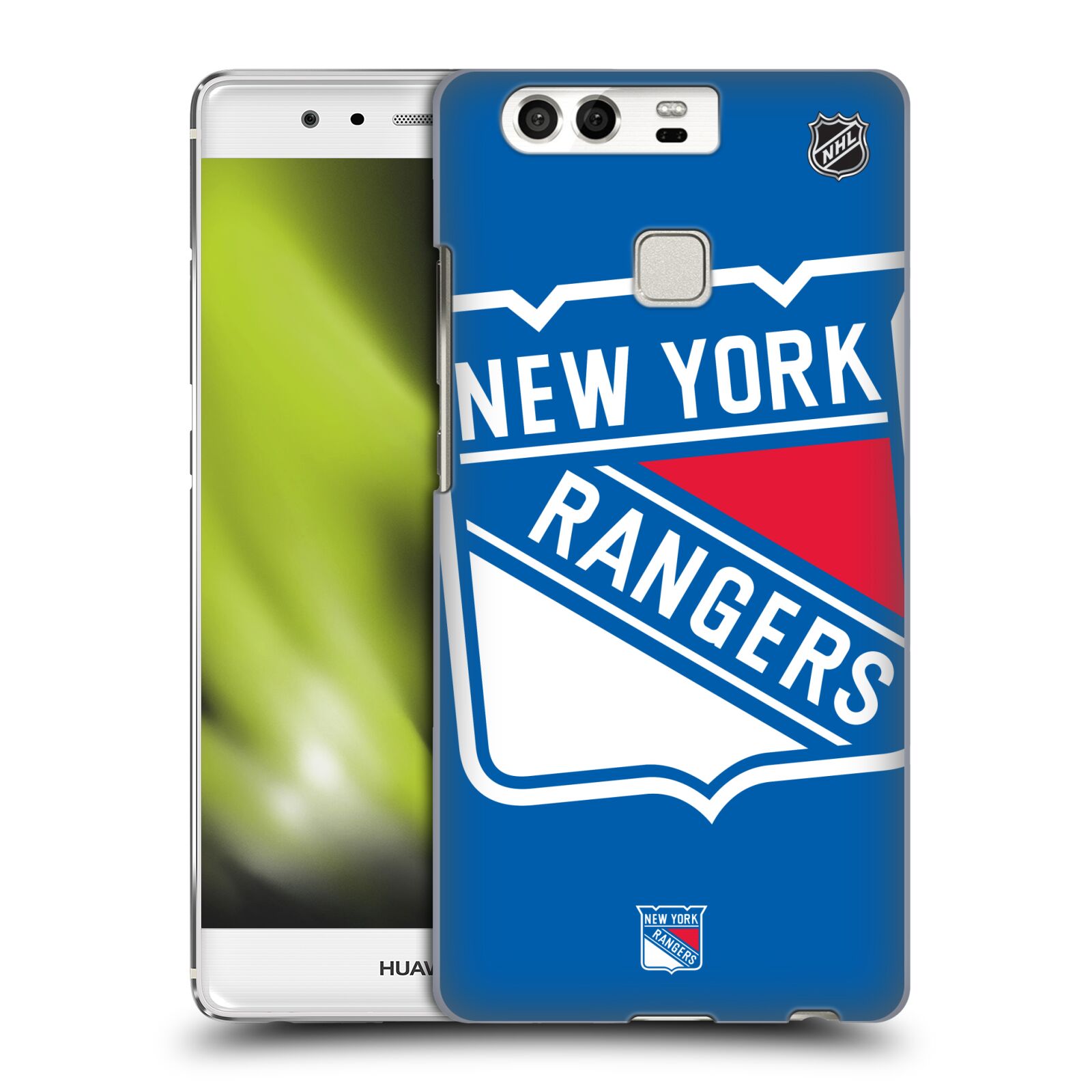 Pouzdro na mobil Huawei P9 / P9 DUAL SIM - HEAD CASE - Hokej NHL - New York Rangers - Velký znak
