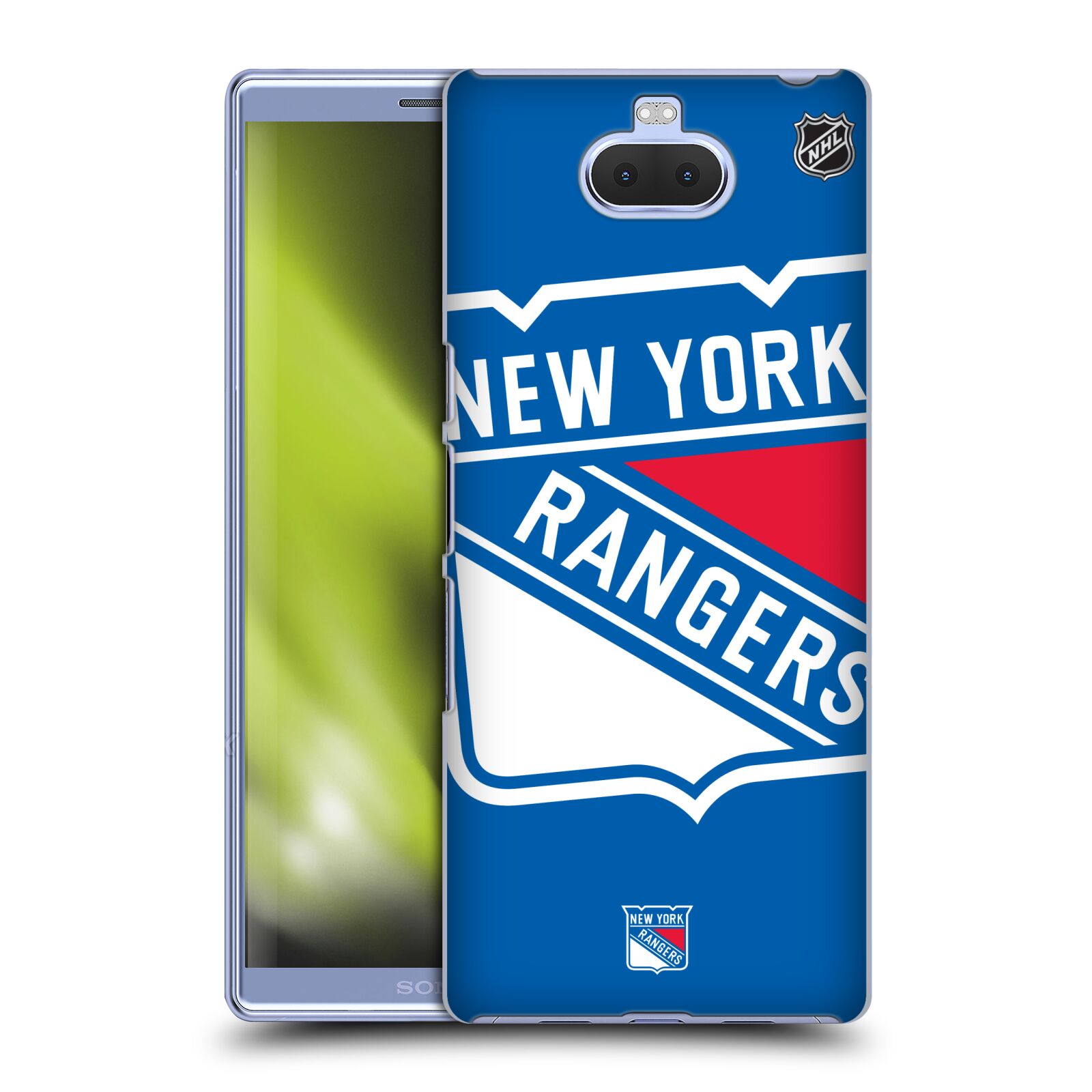 Pouzdro na mobil Sony Xperia 10 Plus - HEAD CASE - Hokej NHL - New York Rangers - Velký znak