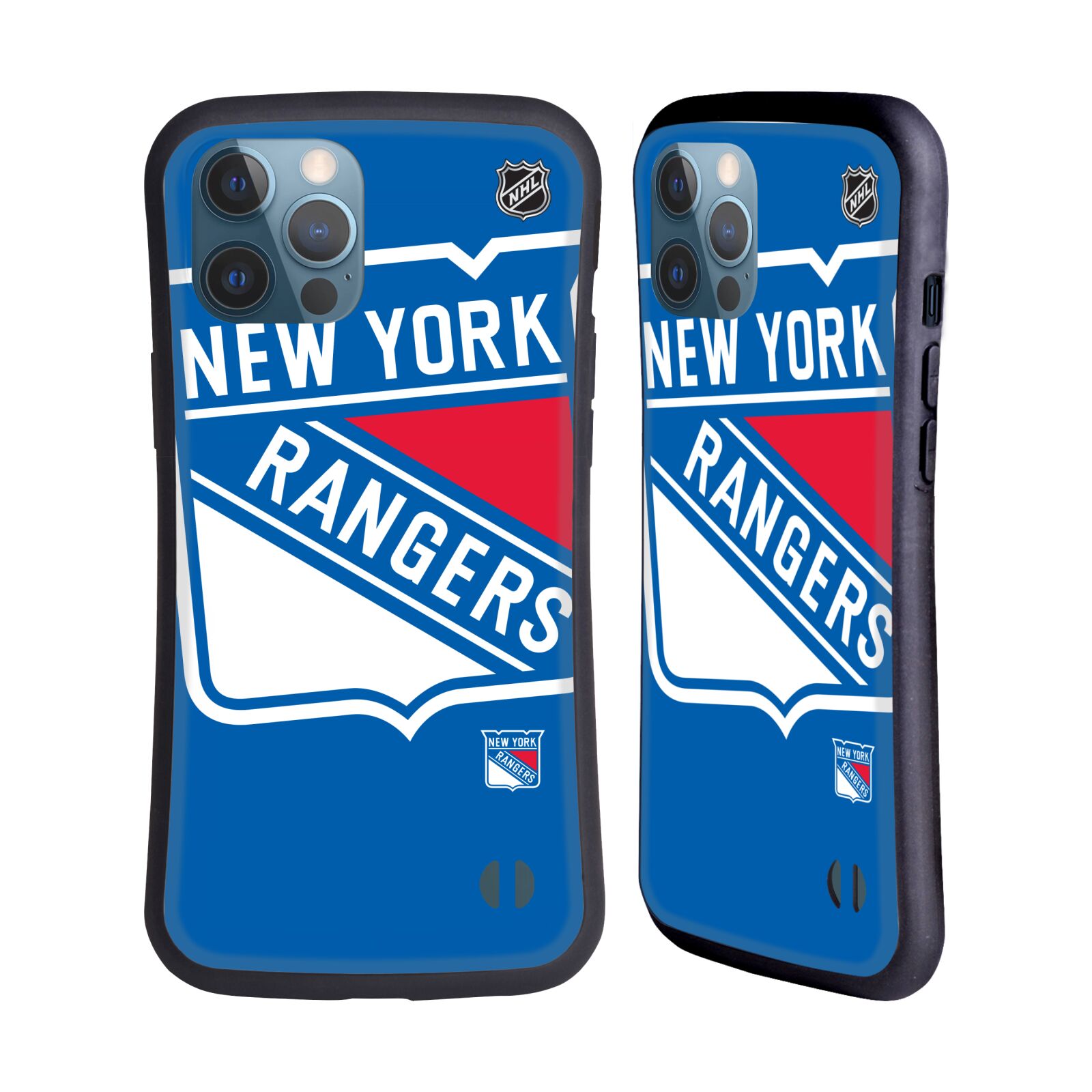Obal na mobil Apple iPhone 12 PRO MAX - HEAD CASE - NHL - New York Rangers velké logo