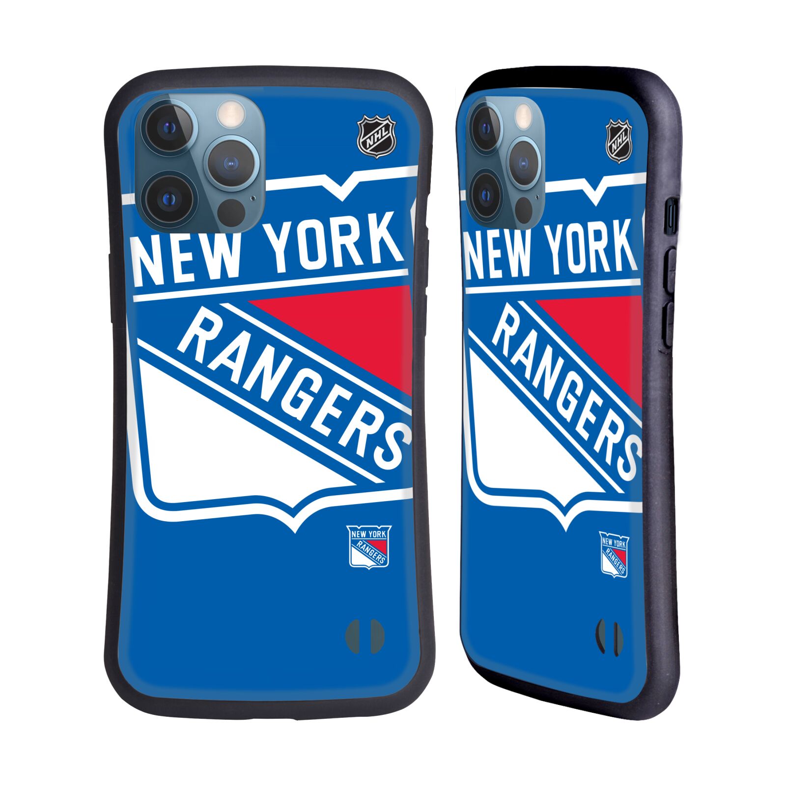 Obal na mobil Apple iPhone 13 PRO MAX - HEAD CASE - NHL - New York Rangers velké logo