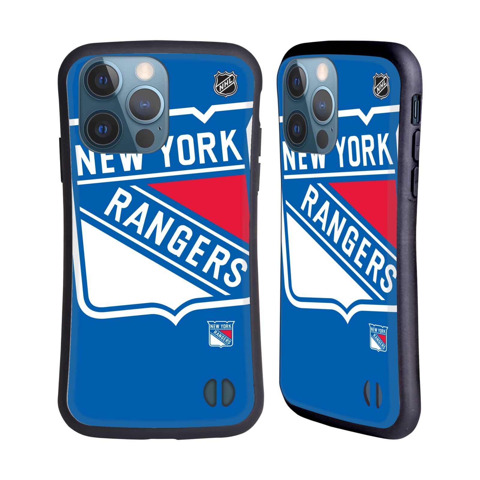 Obal na mobil Apple iPhone 13 PRO - HEAD CASE - NHL - New York Rangers velké logo