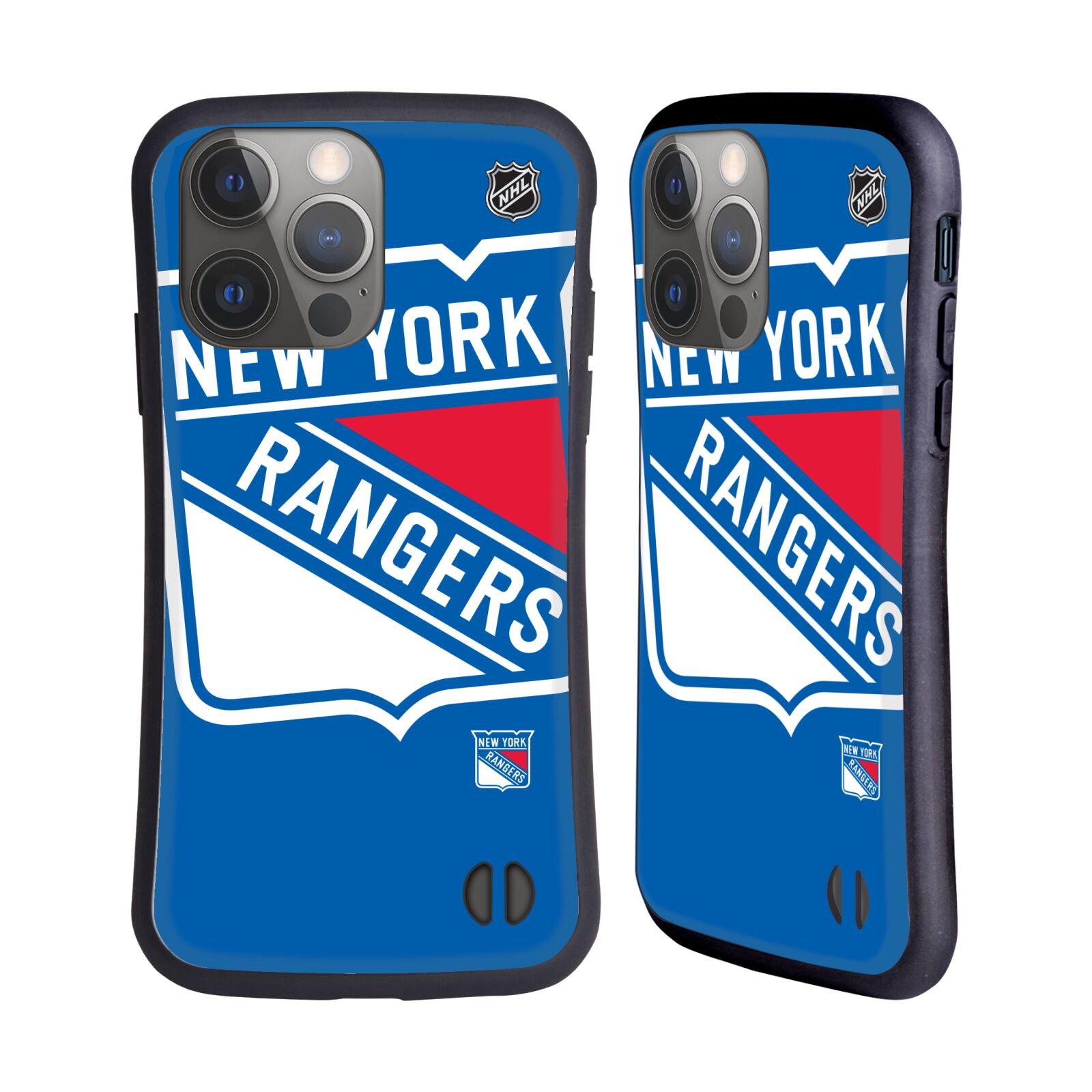 Obal na mobil Apple iPhone 14 PRO - HEAD CASE - NHL - New York Rangers velké logo