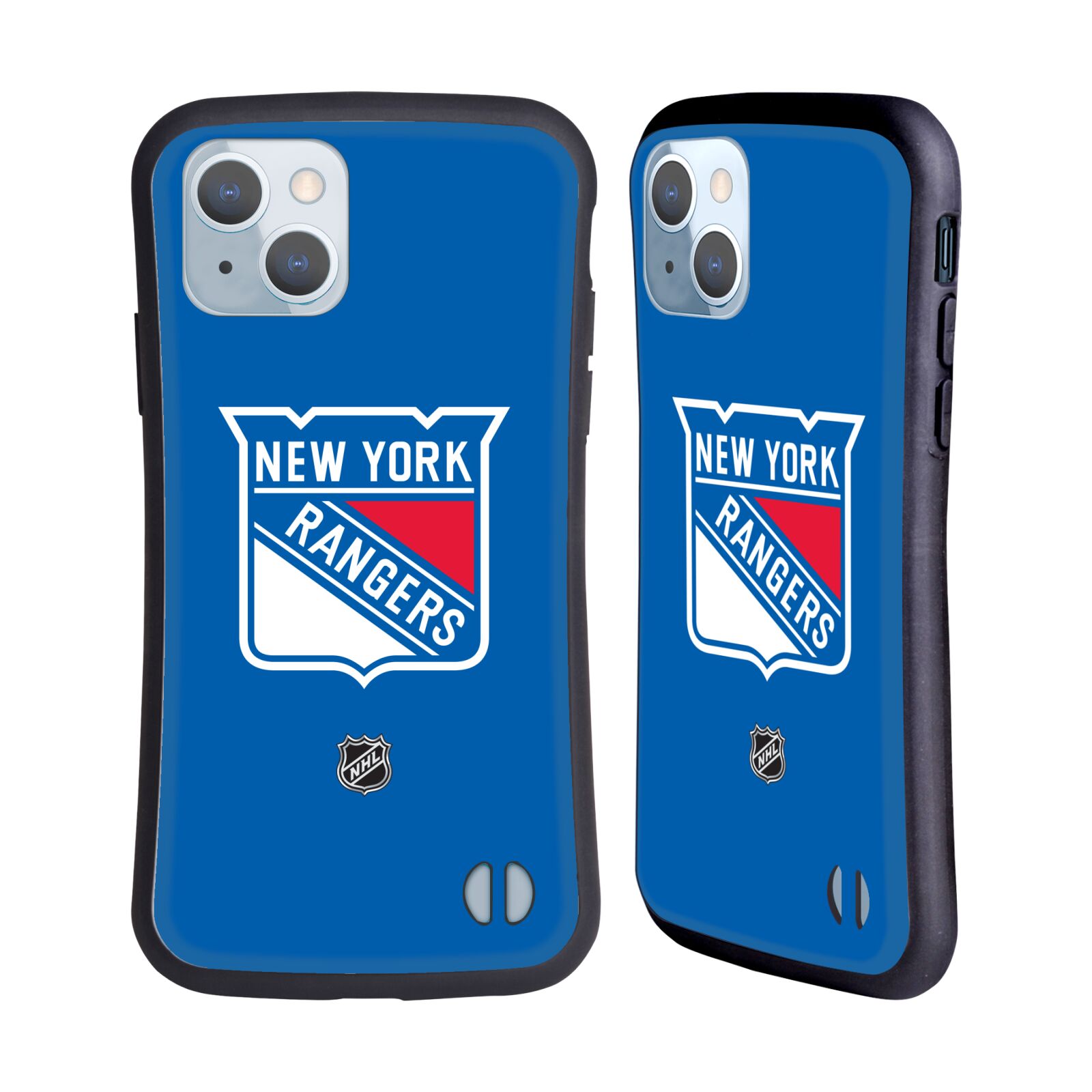 Obal na mobil Apple iPhone 14 - HEAD CASE - NHL - New York Rangers znak