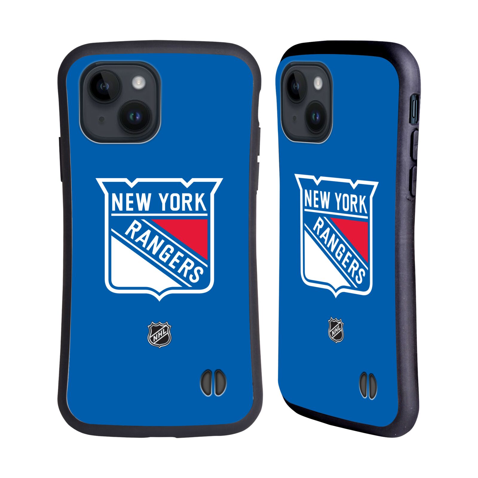 Obal na mobil Apple iPhone 15 - HEAD CASE - NHL - New York Rangers znak
