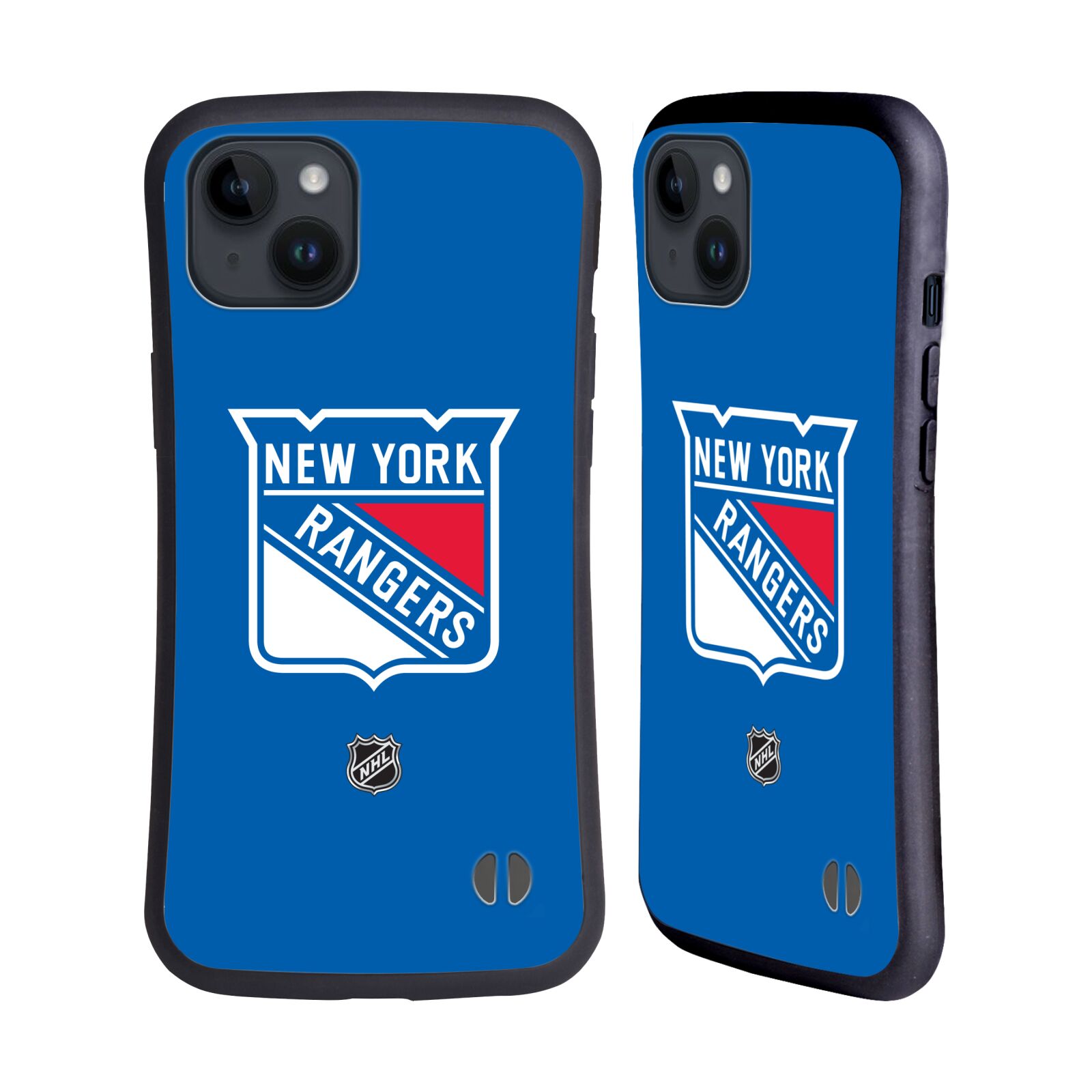 Obal na mobil Apple iPhone 15 PLUS - HEAD CASE - NHL - New York Rangers znak
