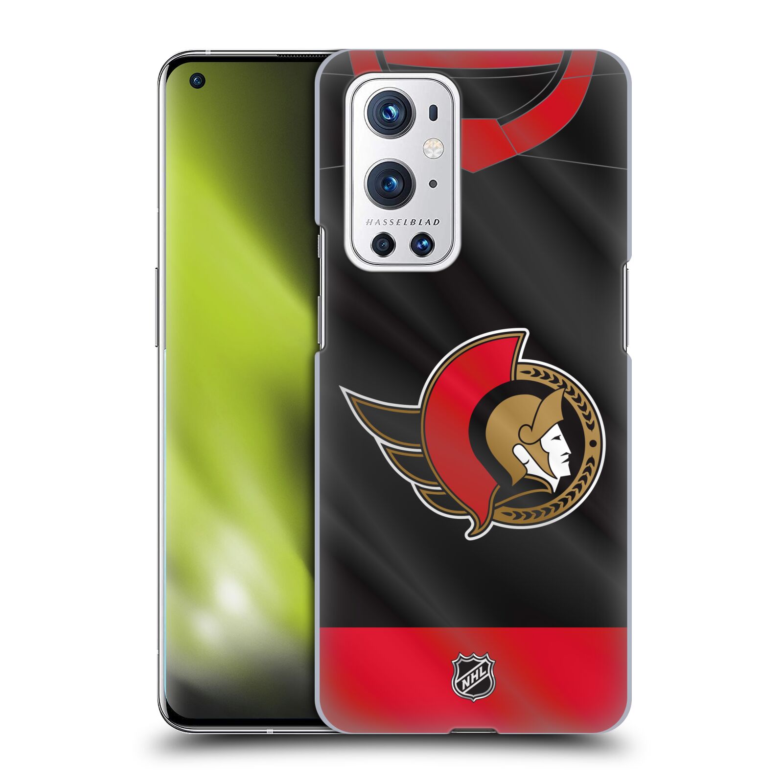 Pouzdro na mobil OnePlus 9 PRO - HEAD CASE - Hokej NHL - Ottawa Senators - Dres