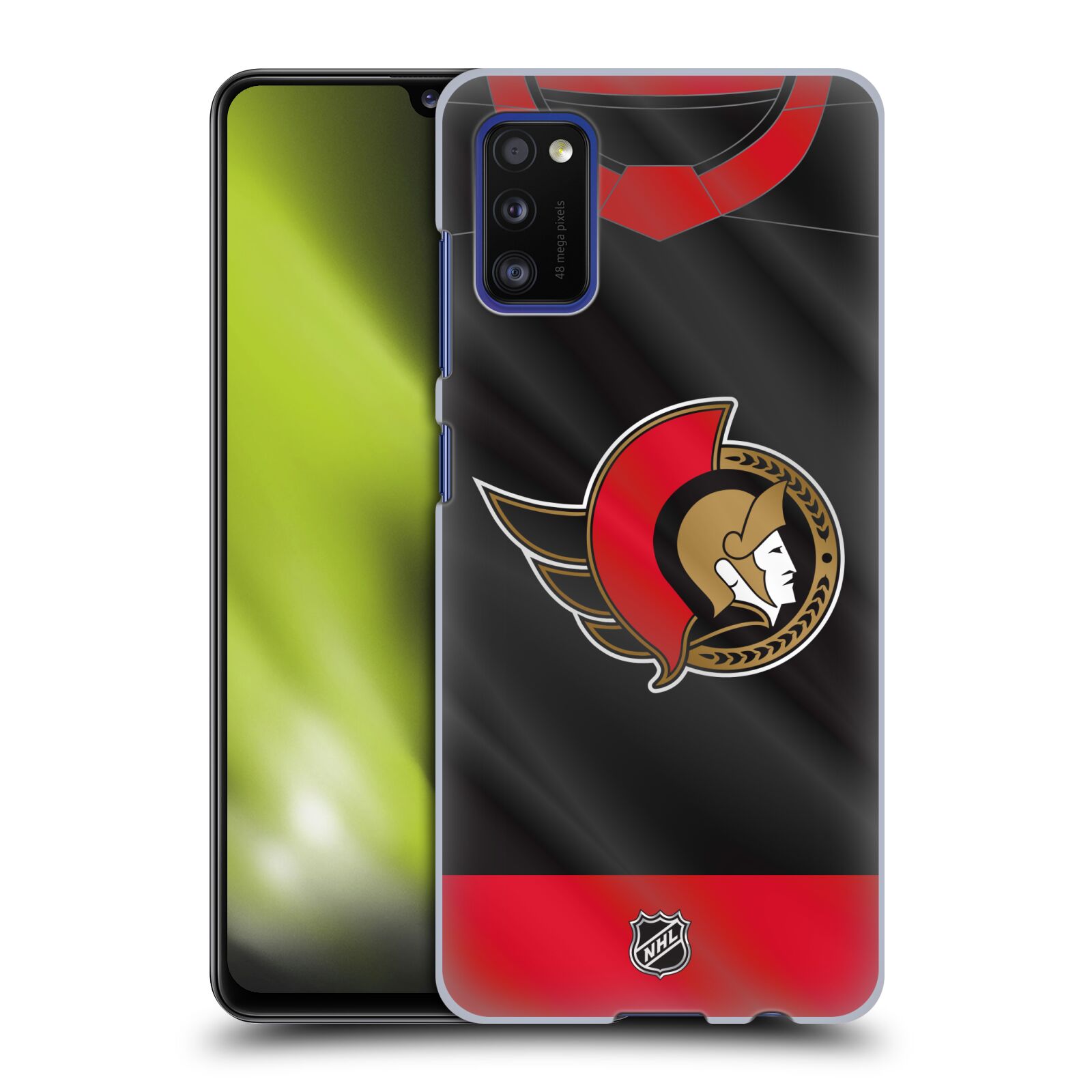Pouzdro na mobil Samsung Galaxy A41 - HEAD CASE - Hokej NHL - Ottawa Senators - Dres