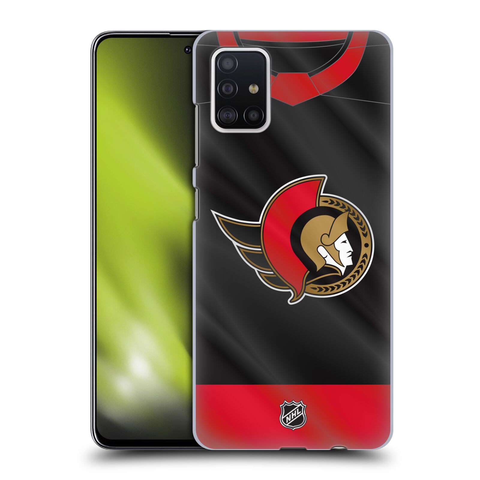 Pouzdro na mobil Samsung Galaxy A51 - HEAD CASE - Hokej NHL - Ottawa Senators - Dres