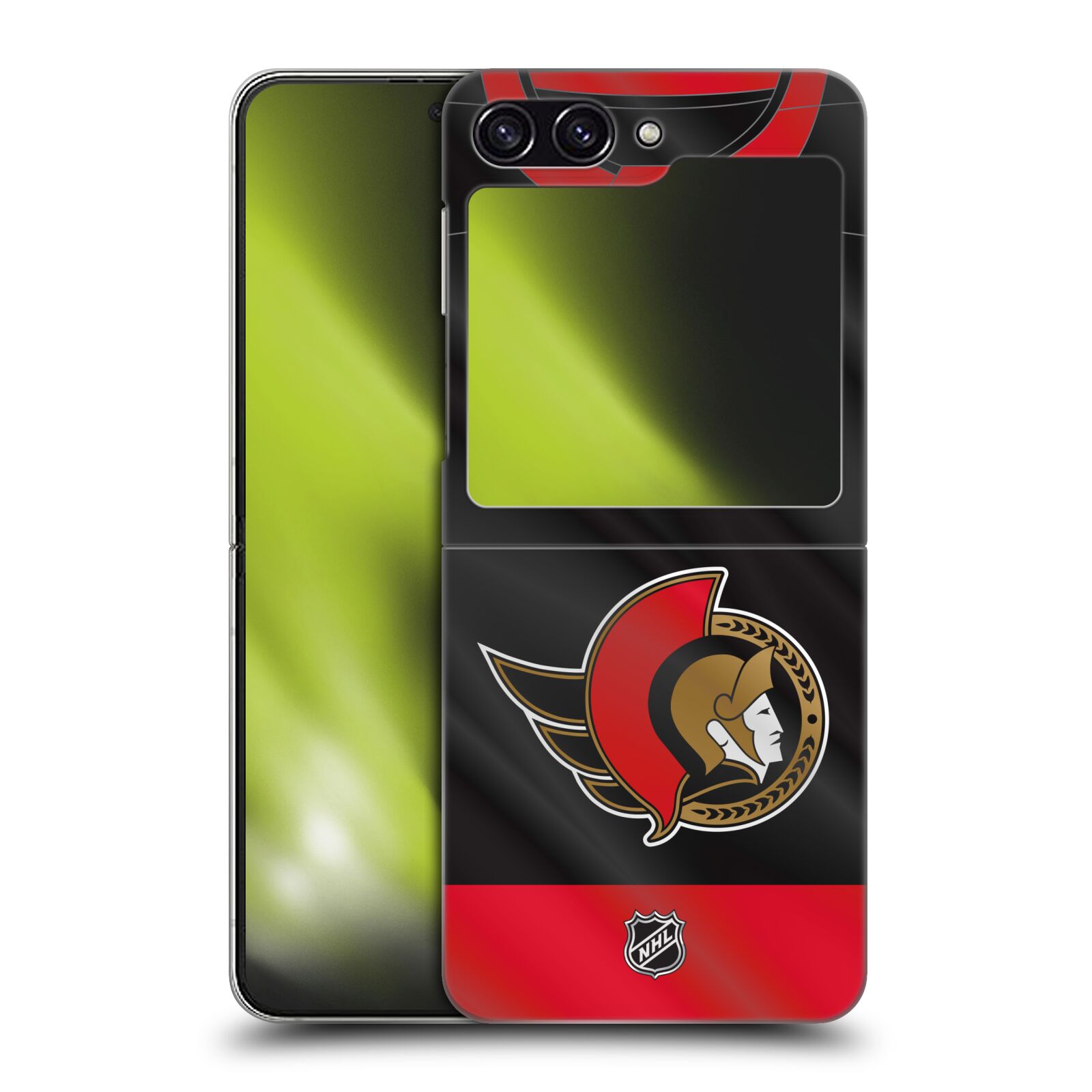 Plastový obal HEAD CASE na mobil Samsung Galaxy Z Flip 5  Hokej NHL - Ottawa Senators - Dres