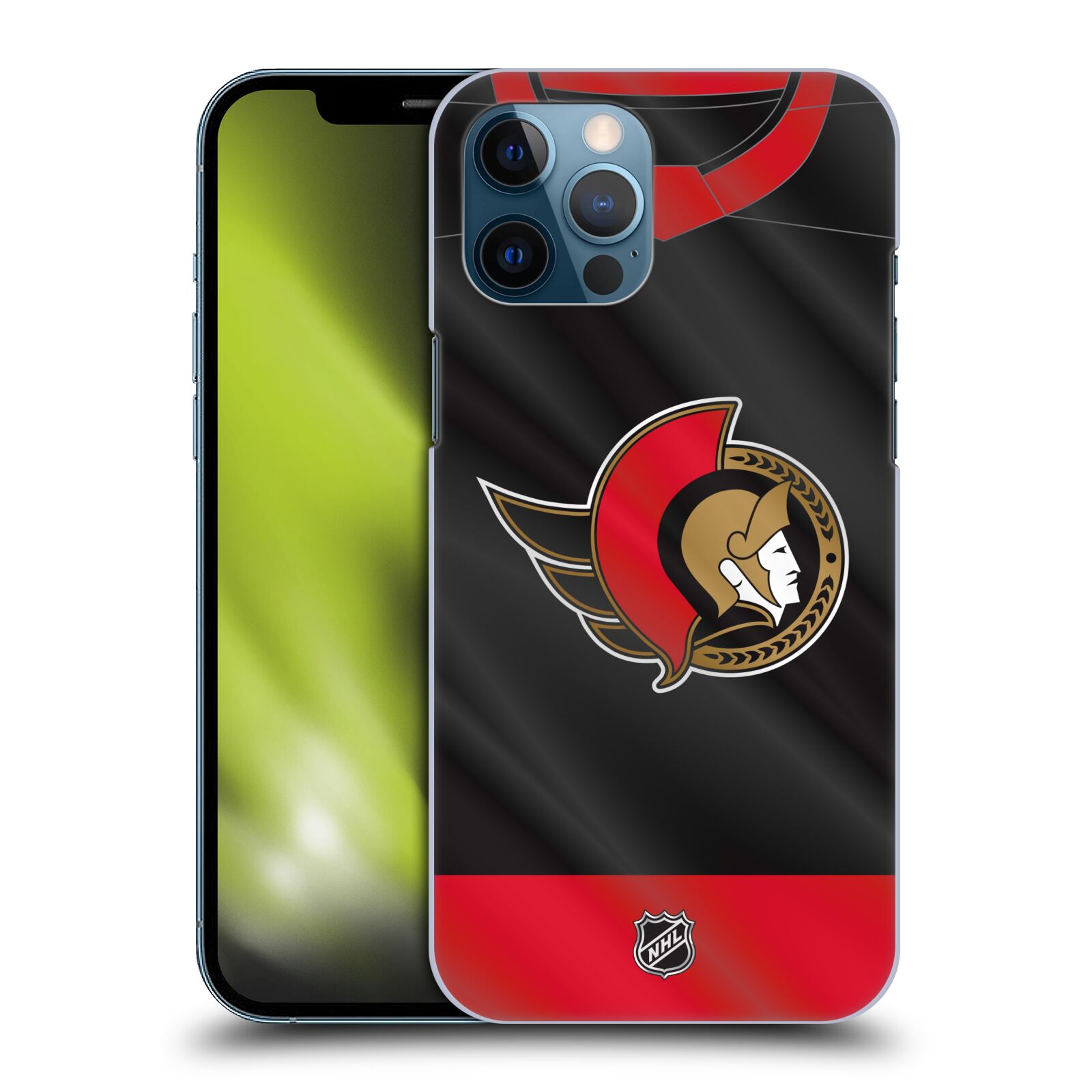 Pouzdro na mobil Apple Iphone 12 PRO MAX - HEAD CASE - Hokej NHL - Ottawa Senators - Dres
