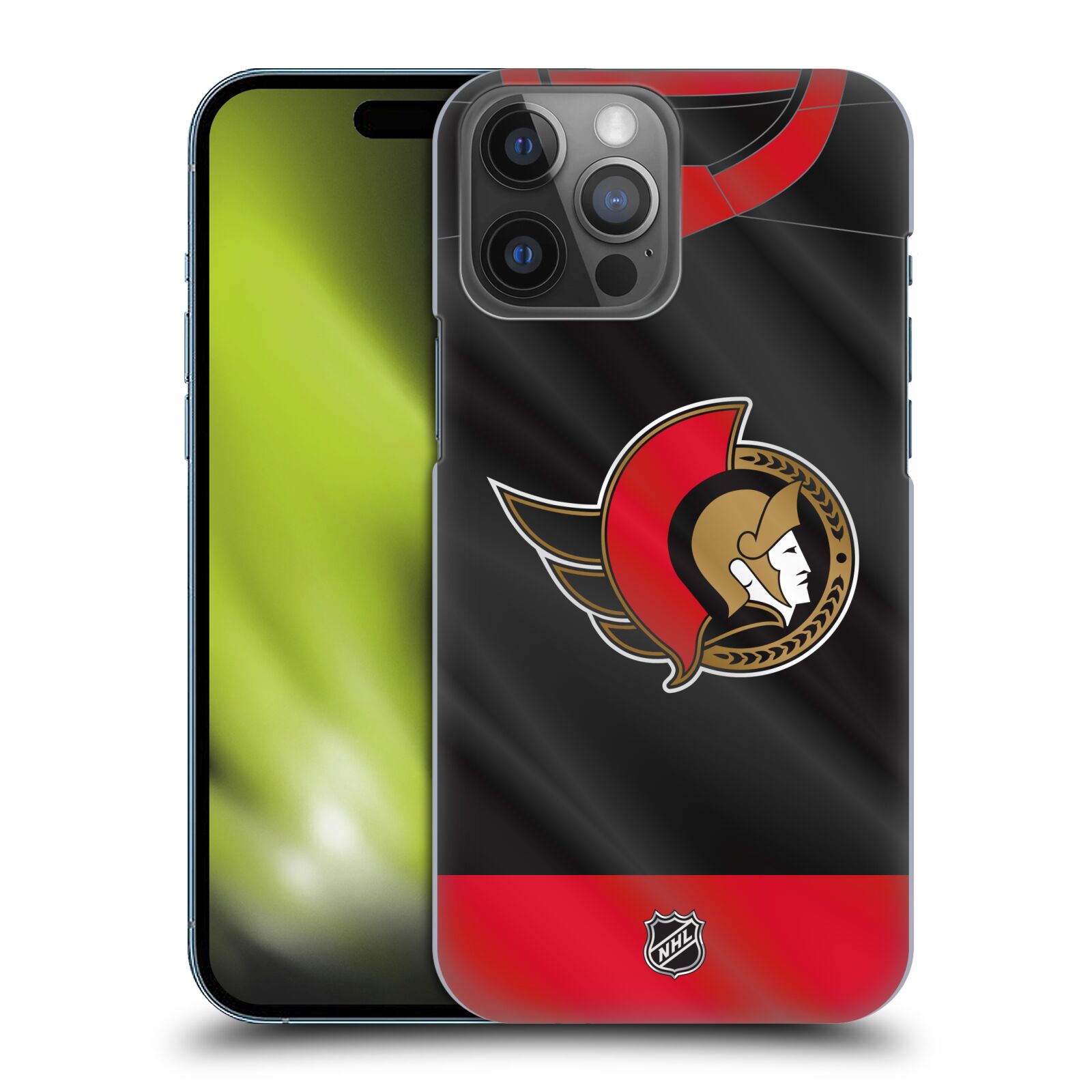 Pouzdro na mobil Apple Iphone 14 PRO MAX - HEAD CASE - Hokej NHL - Ottawa Senators - Dres