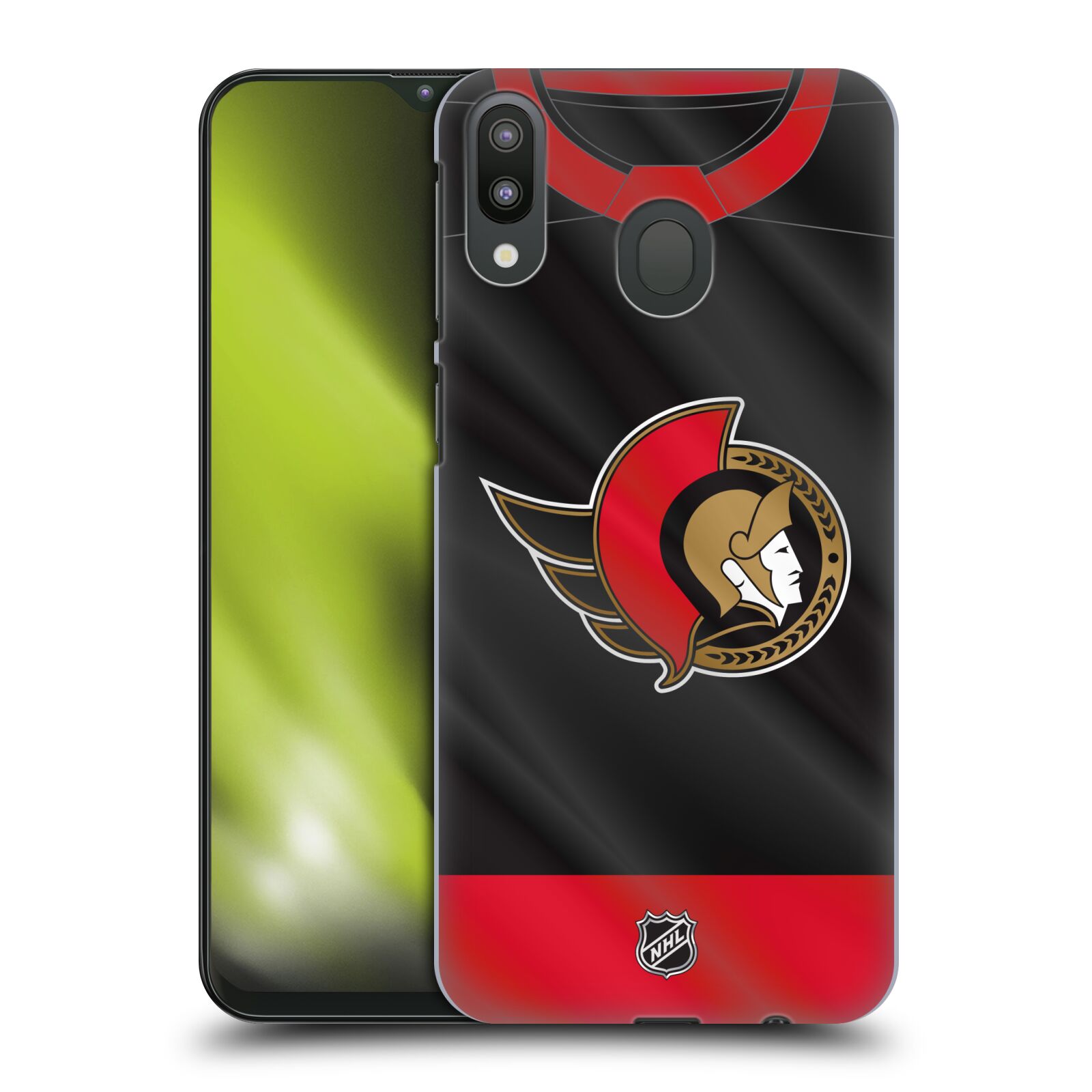 Pouzdro na mobil Samsung Galaxy M20 - HEAD CASE - Hokej NHL - Ottawa Senators - Dres