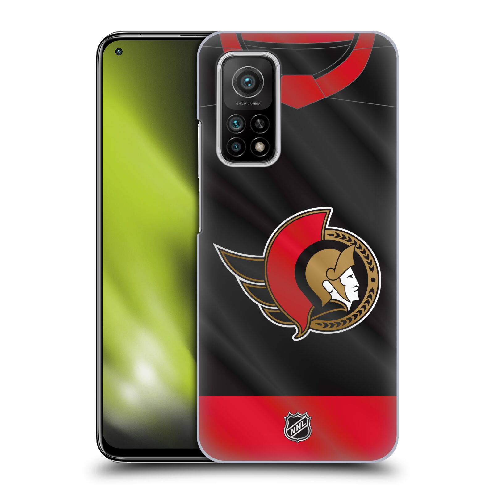 Pouzdro na mobil Xiaomi  Mi 10T / Mi 10T PRO - HEAD CASE - Hokej NHL - Ottawa Senators - Dres