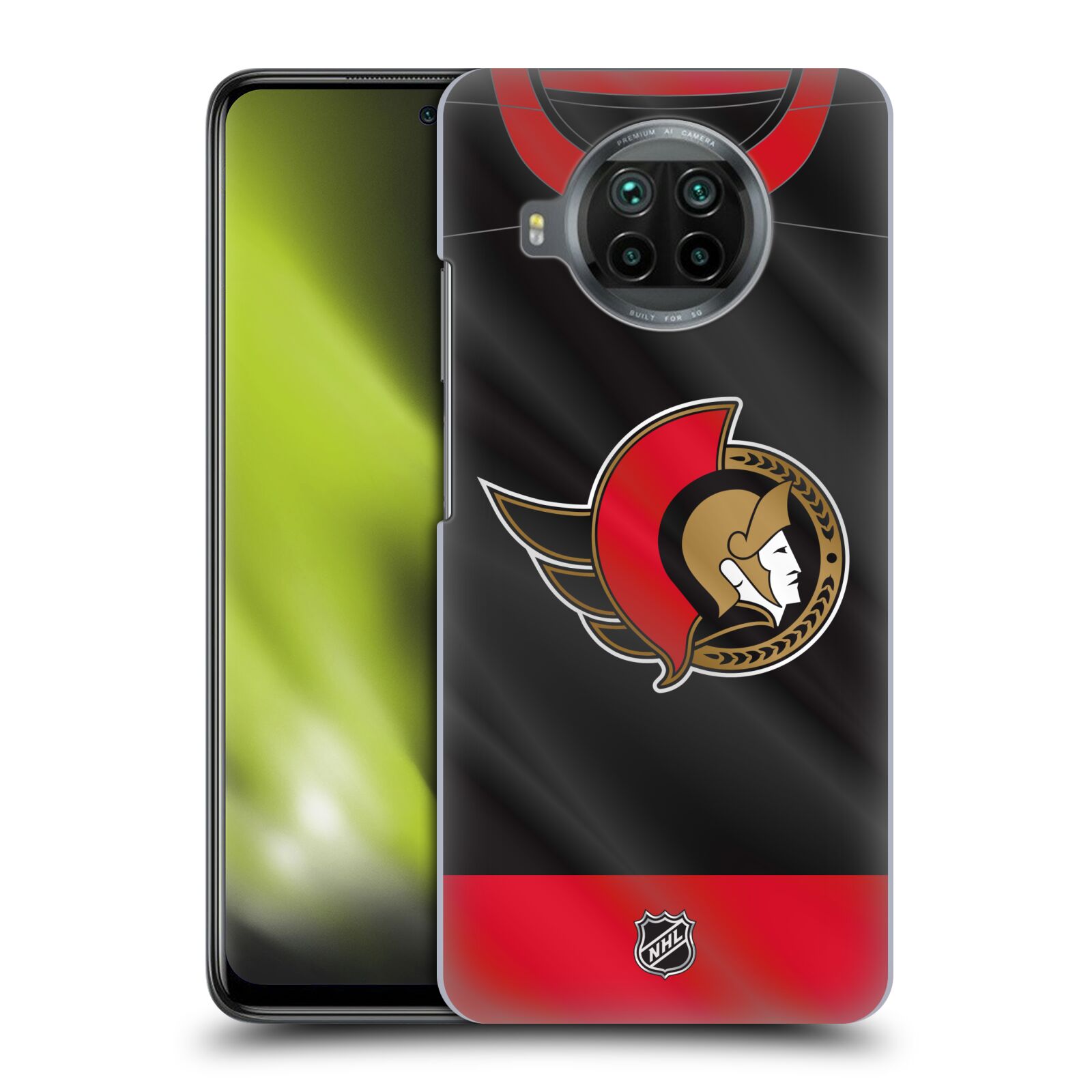 Pouzdro na mobil Xiaomi  Mi 10T LITE 5G - HEAD CASE - Hokej NHL - Ottawa Senators - Dres