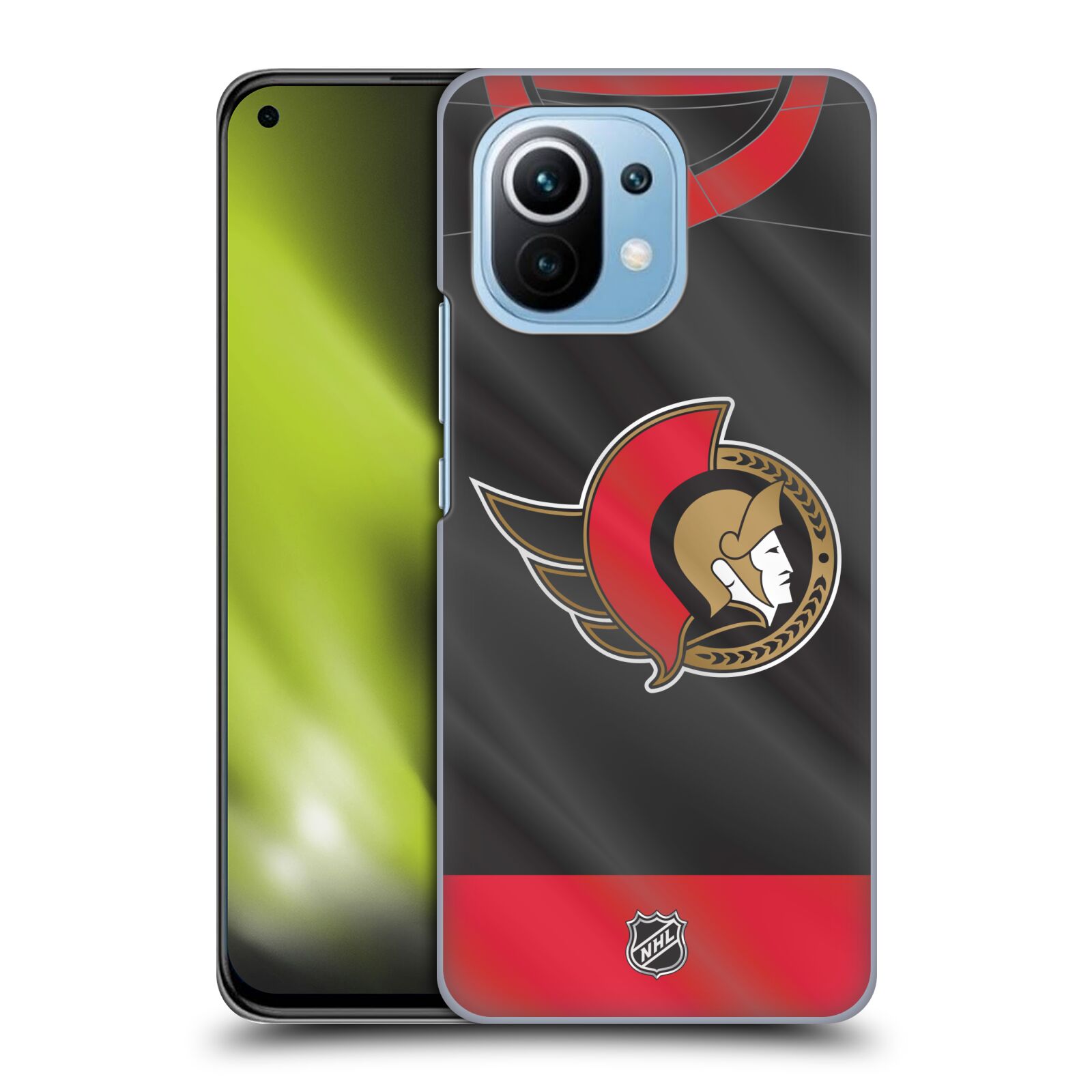 Pouzdro na mobil Xiaomi  Mi 11 - HEAD CASE - Hokej NHL - Ottawa Senators - Dres