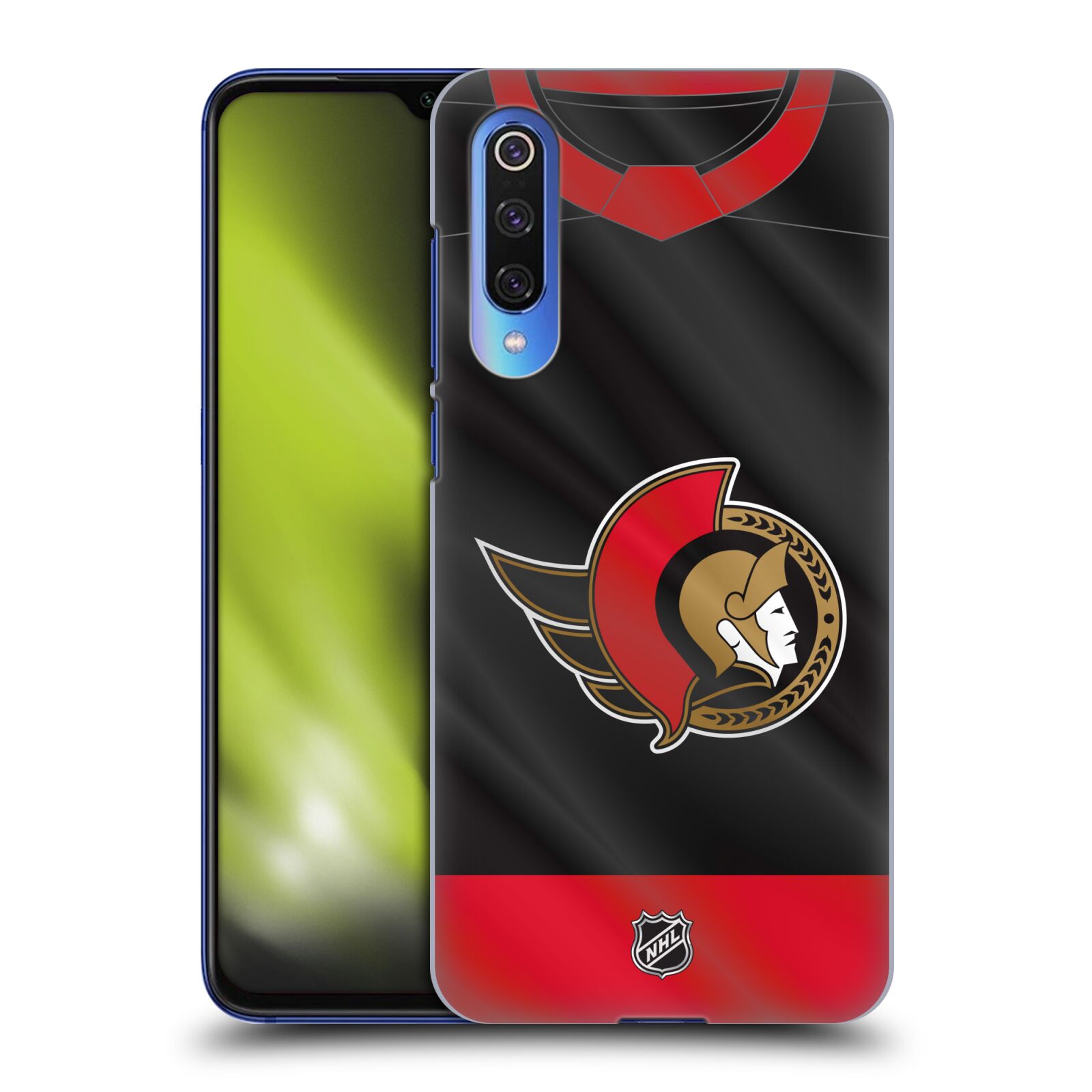Pouzdro na mobil Xiaomi  Mi 9 SE - HEAD CASE - Hokej NHL - Ottawa Senators - Dres