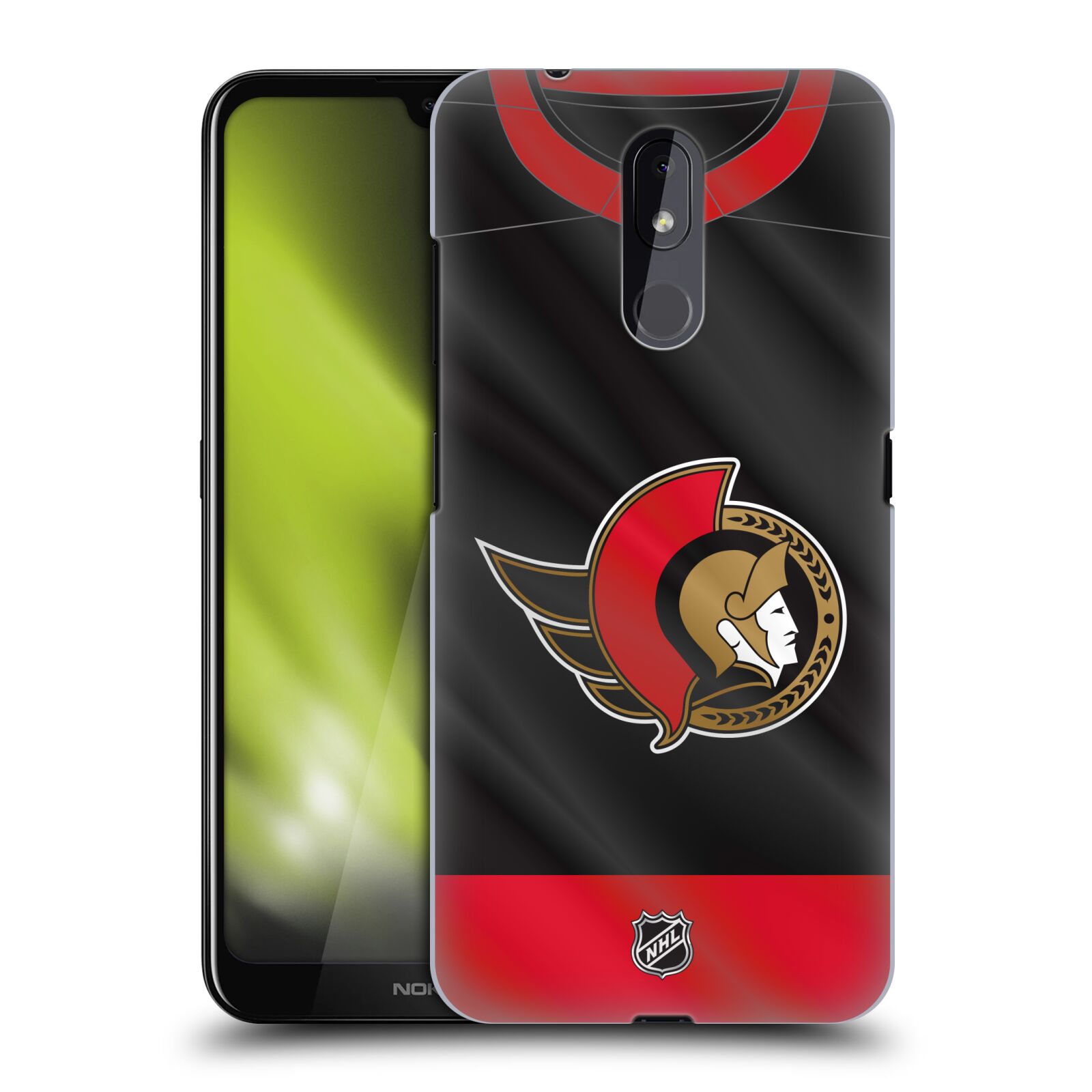 Pouzdro na mobil Nokia 3.2 - HEAD CASE - Hokej NHL - Ottawa Senators - Dres