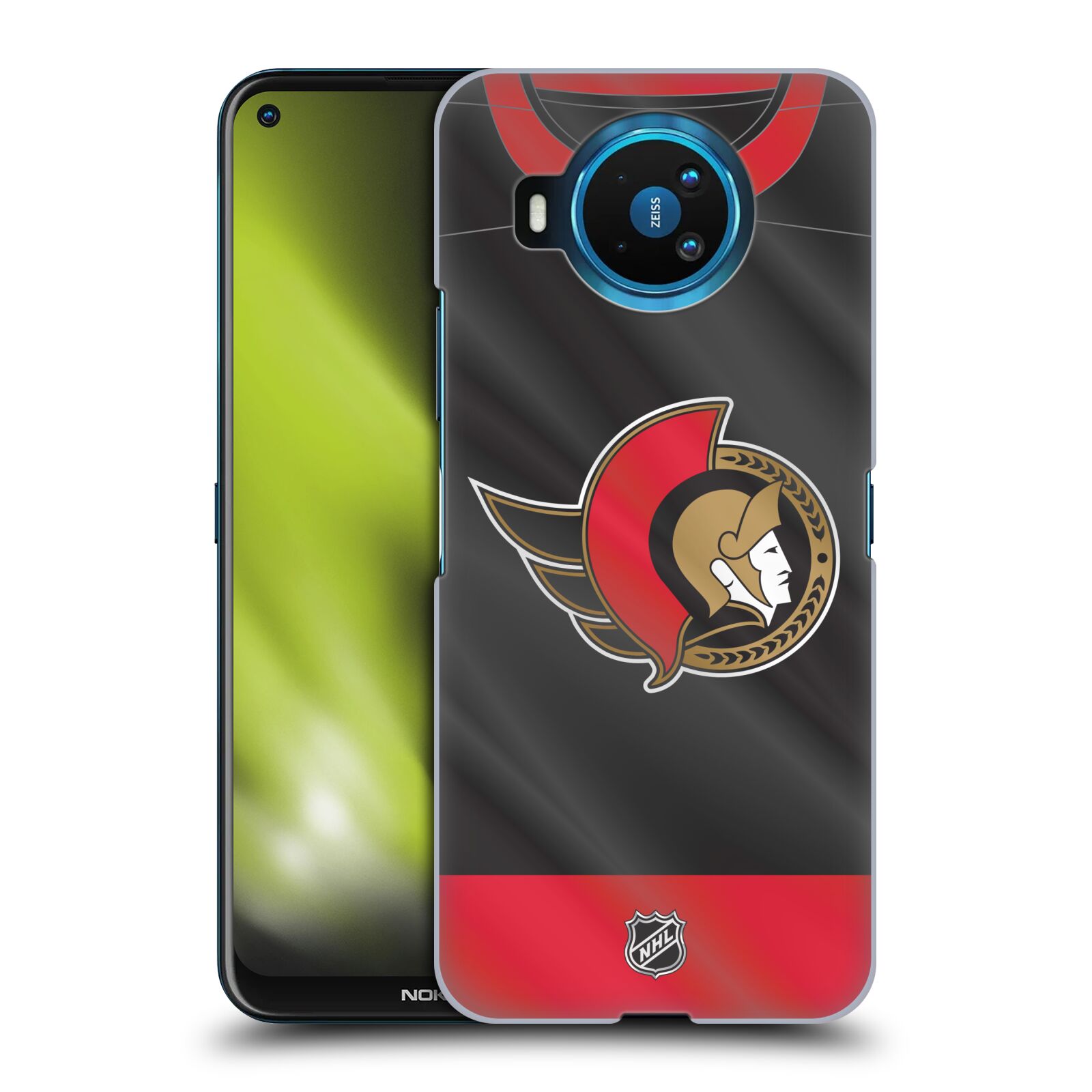 Pouzdro na mobil NOKIA 8.3 - HEAD CASE - Hokej NHL - Ottawa Senators - Dres