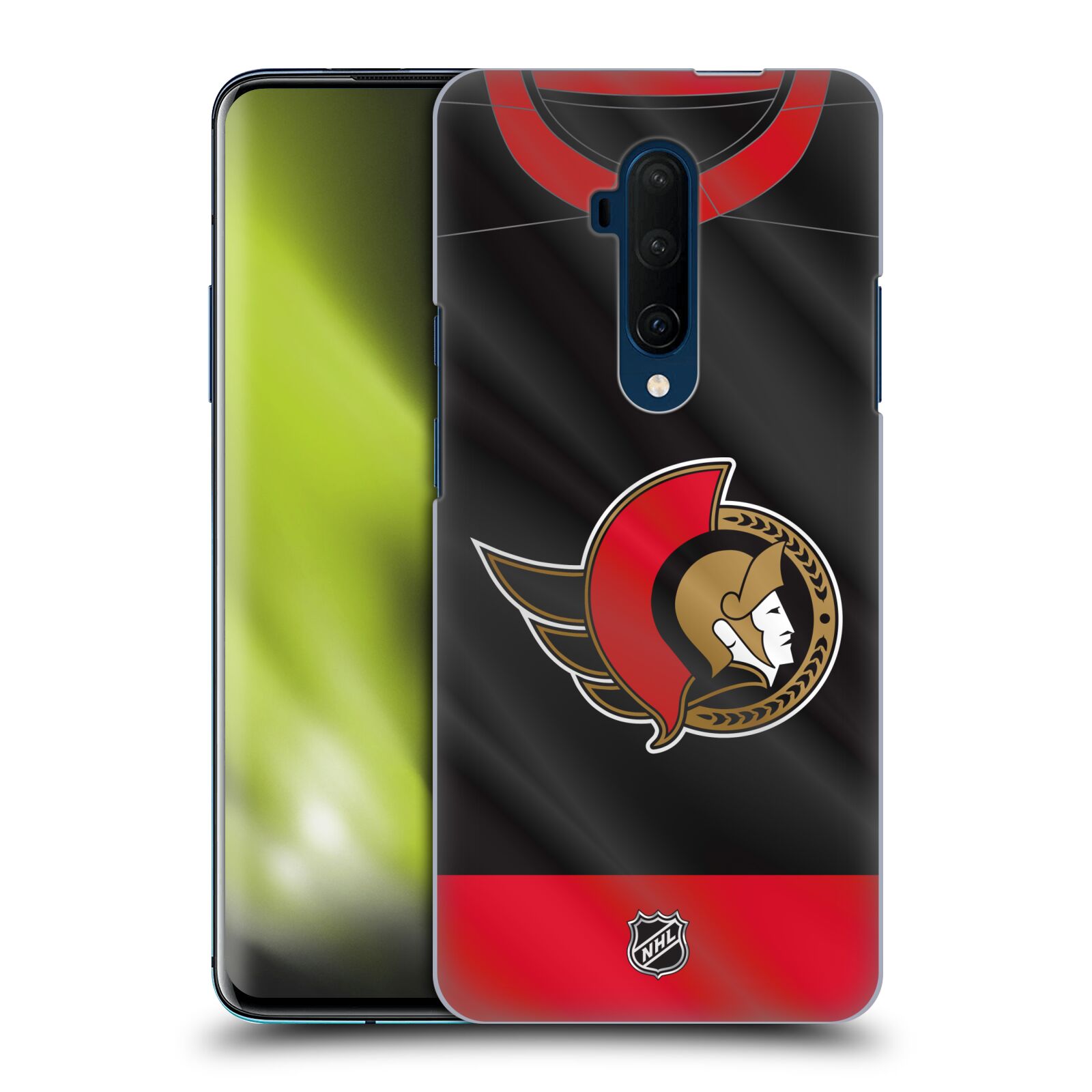 Pouzdro na mobil OnePlus 7T Pro - HEAD CASE - Hokej NHL - Ottawa Senators - Dres