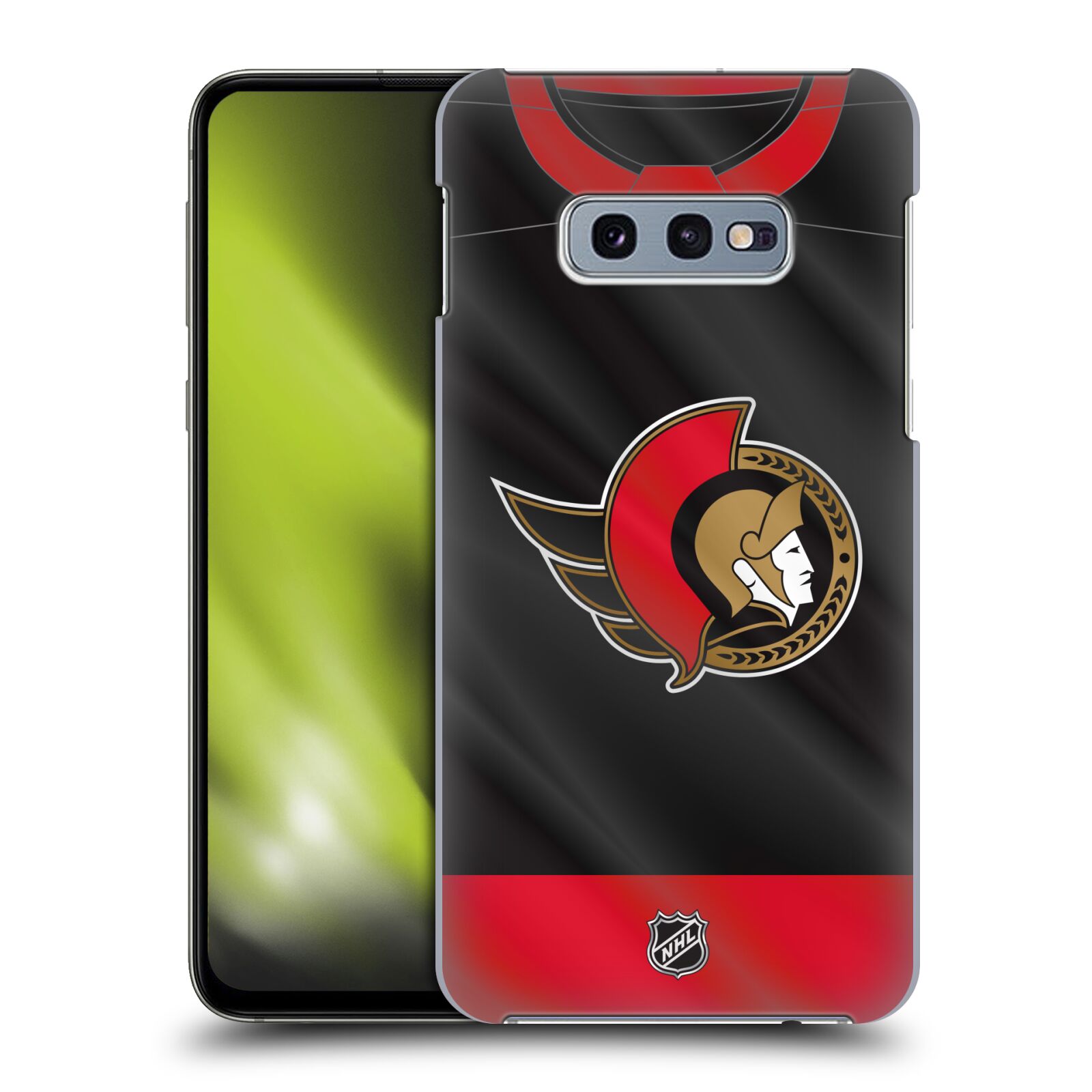Pouzdro na mobil Samsung Galaxy S10e - HEAD CASE - Hokej NHL - Ottawa Senators - Dres