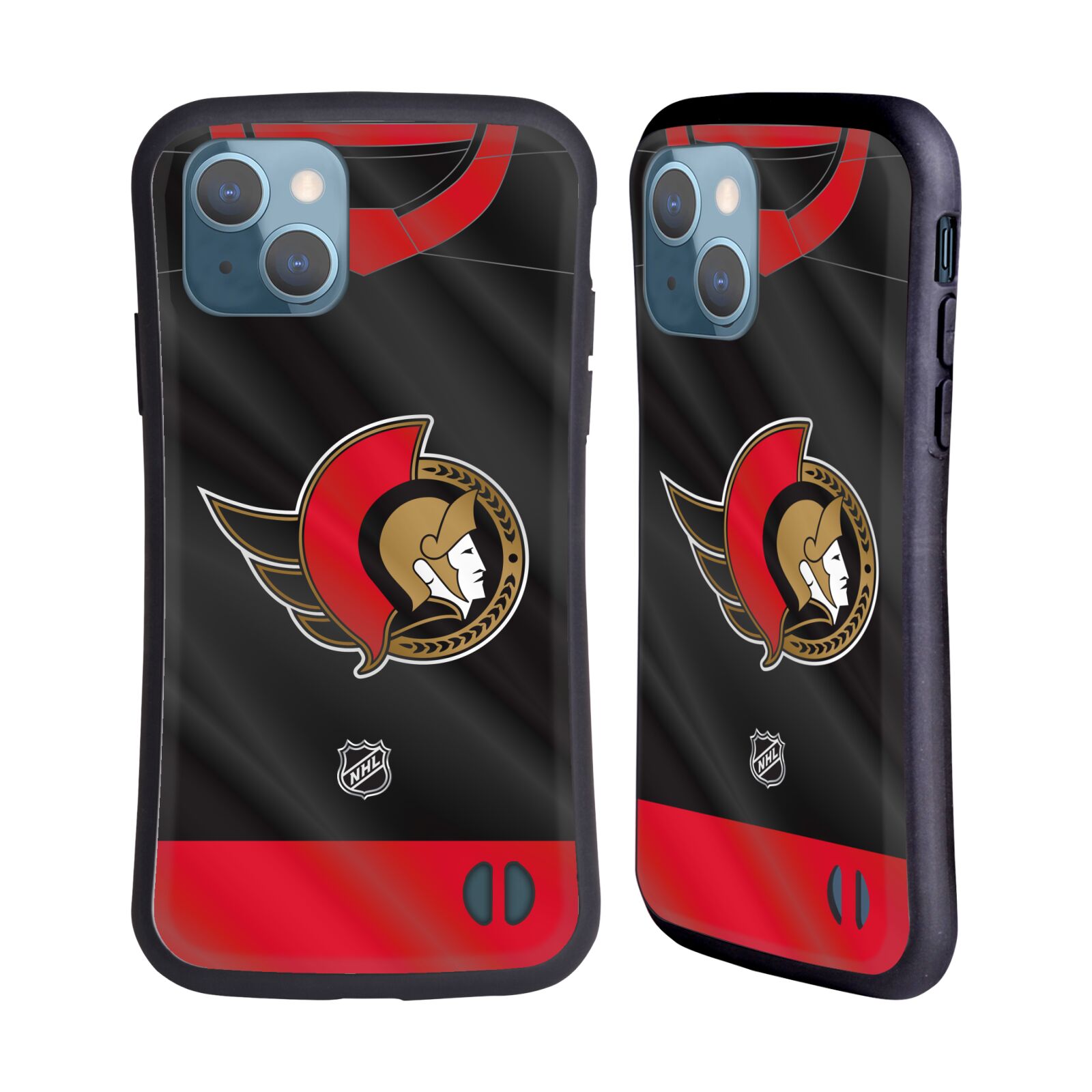 Obal na mobil Apple iPhone 13 - HEAD CASE - NHL - Ottawa Senators dres