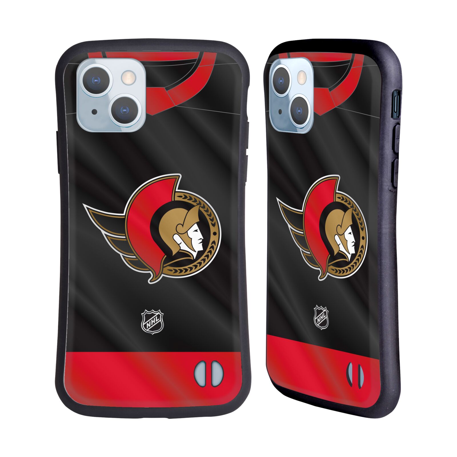 Obal na mobil Apple iPhone 14 - HEAD CASE - NHL - Ottawa Senators dres