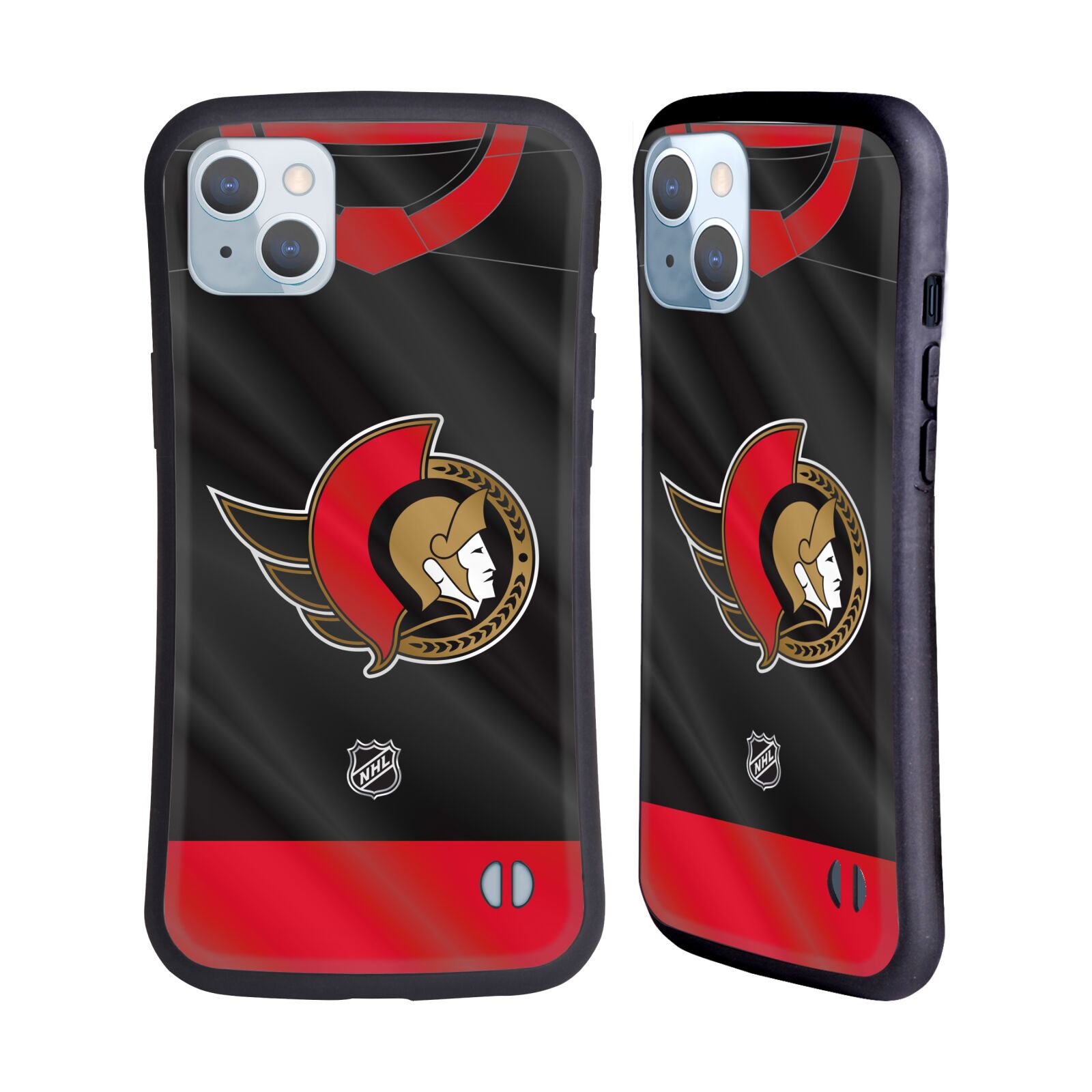 Obal na mobil Apple iPhone 14 PLUS - HEAD CASE - NHL - Ottawa Senators dres