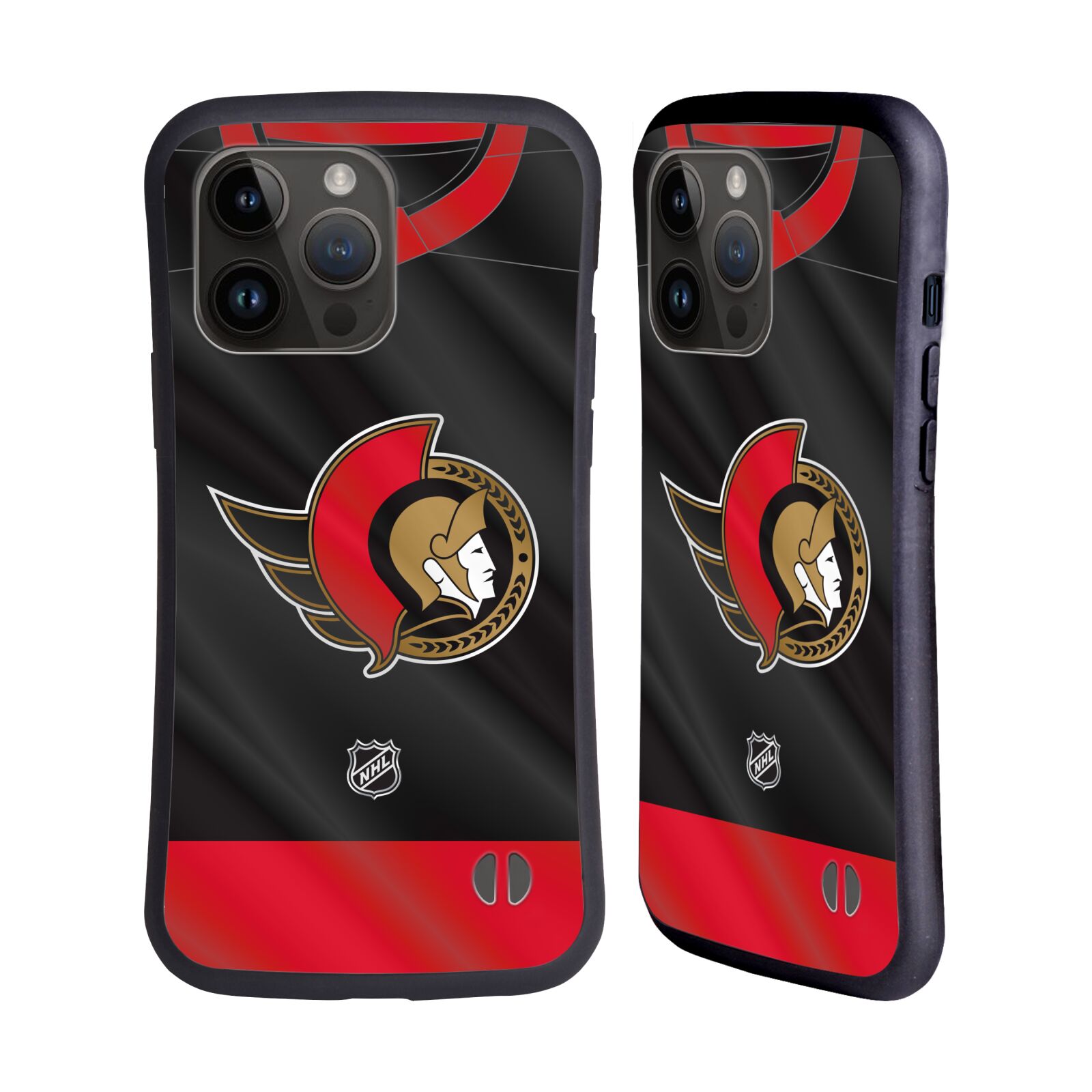 Obal na mobil Apple iPhone 15 PRO MAX - HEAD CASE - NHL - Ottawa Senators dres