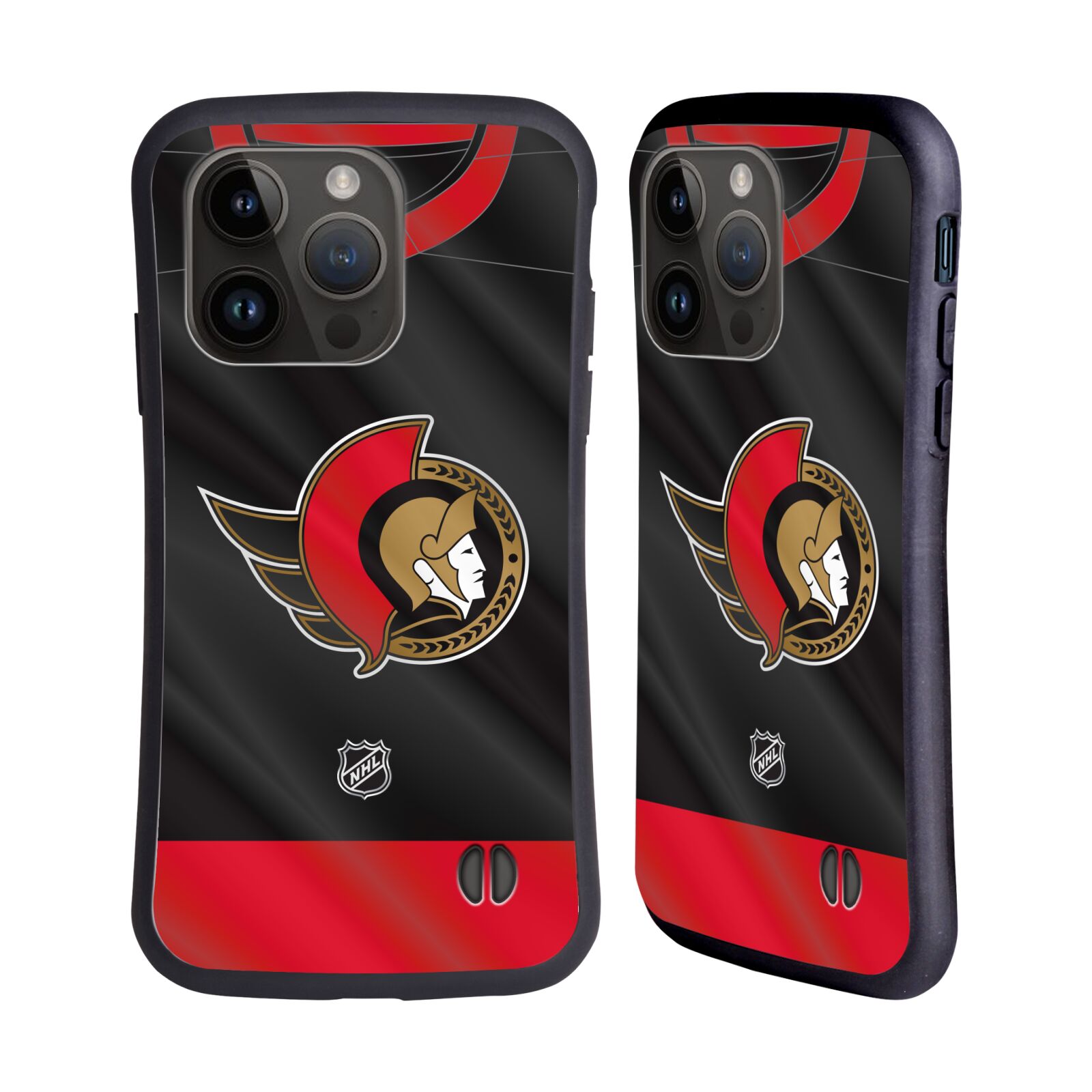 Obal na mobil Apple iPhone 15 PRO - HEAD CASE - NHL - Ottawa Senators dres