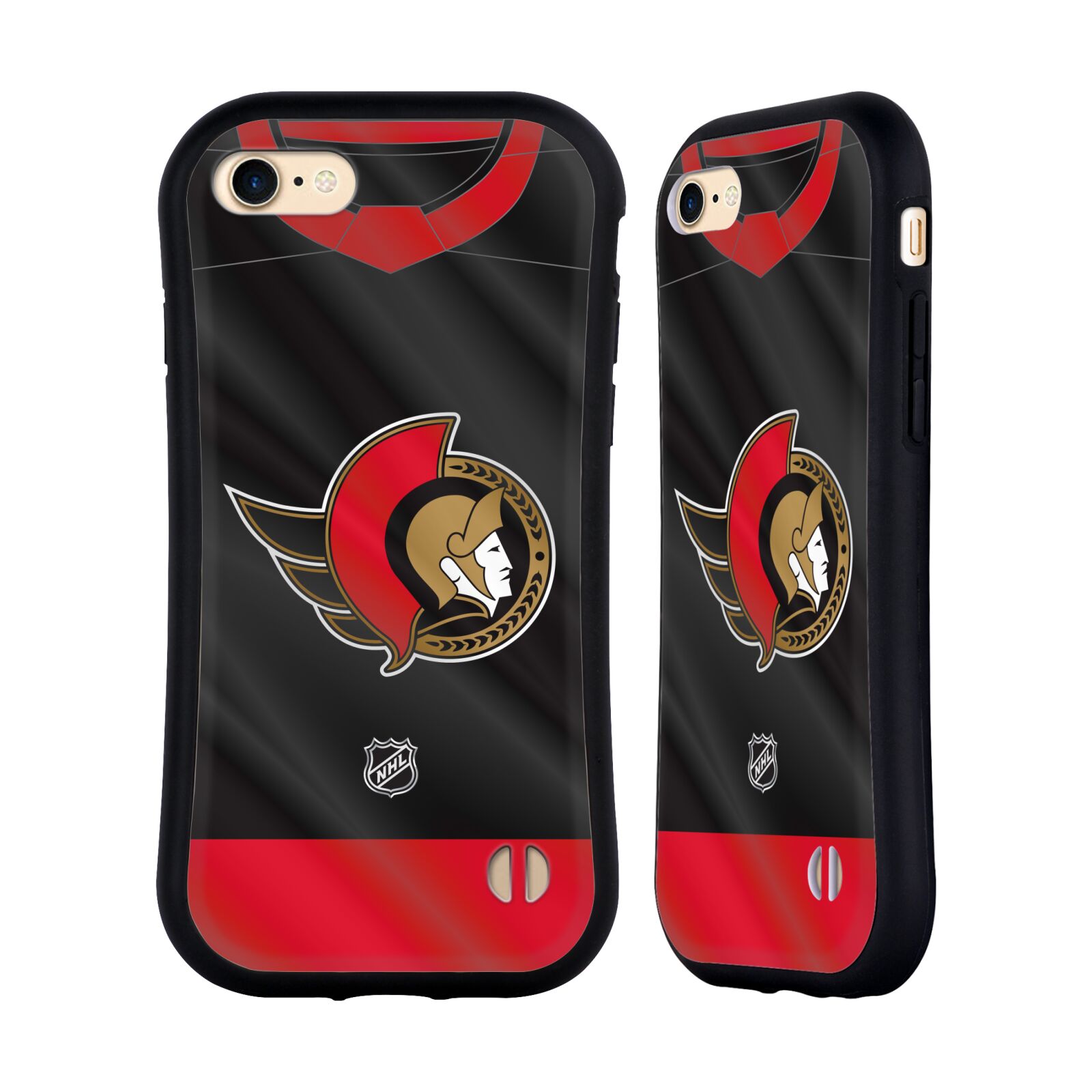 Obal na mobil Apple iPhone 7/8, SE 2020 - HEAD CASE - NHL - Ottawa Senators dres