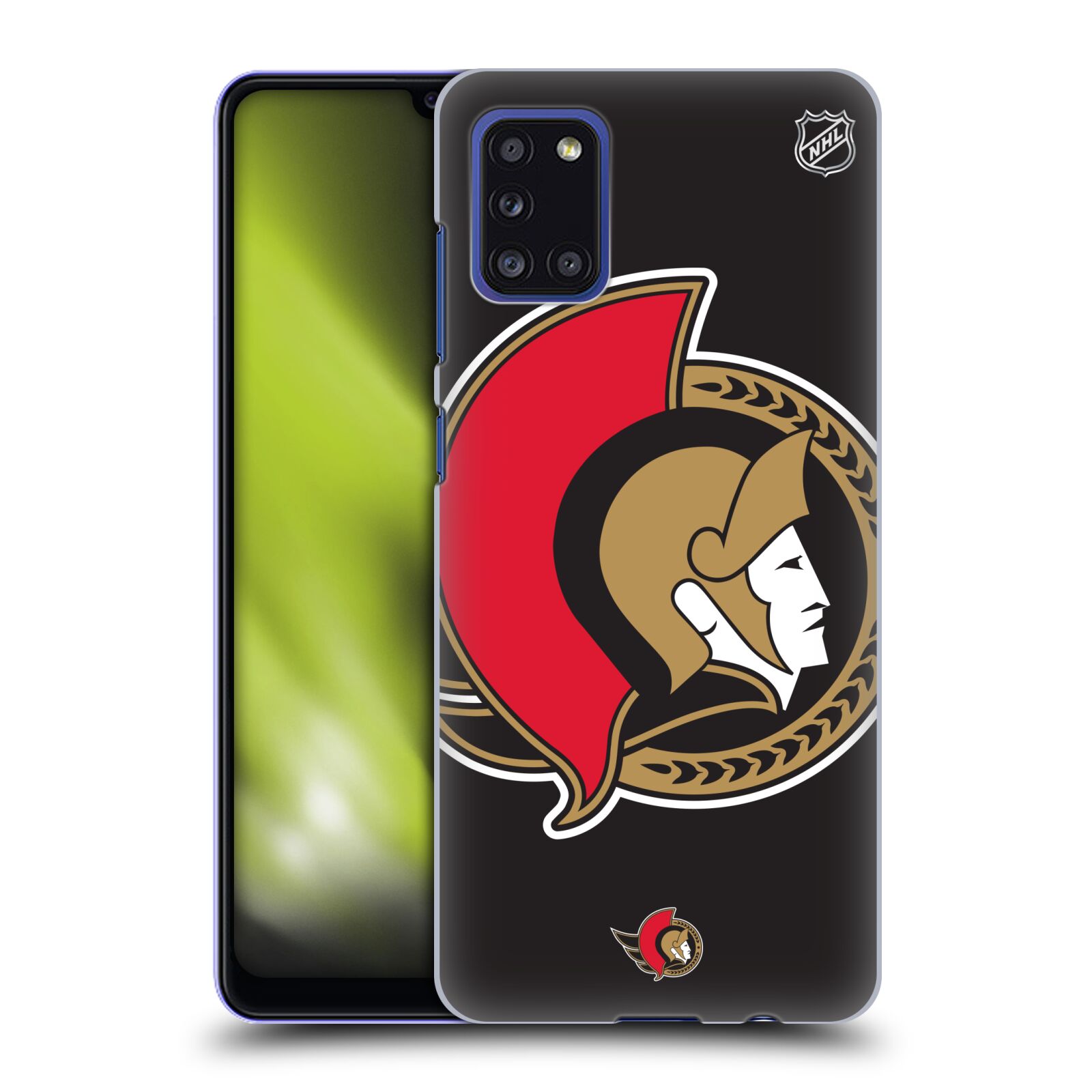 Pouzdro na mobil Samsung Galaxy A31 - HEAD CASE - Hokej NHL - Ottawa Senators - Velký znak