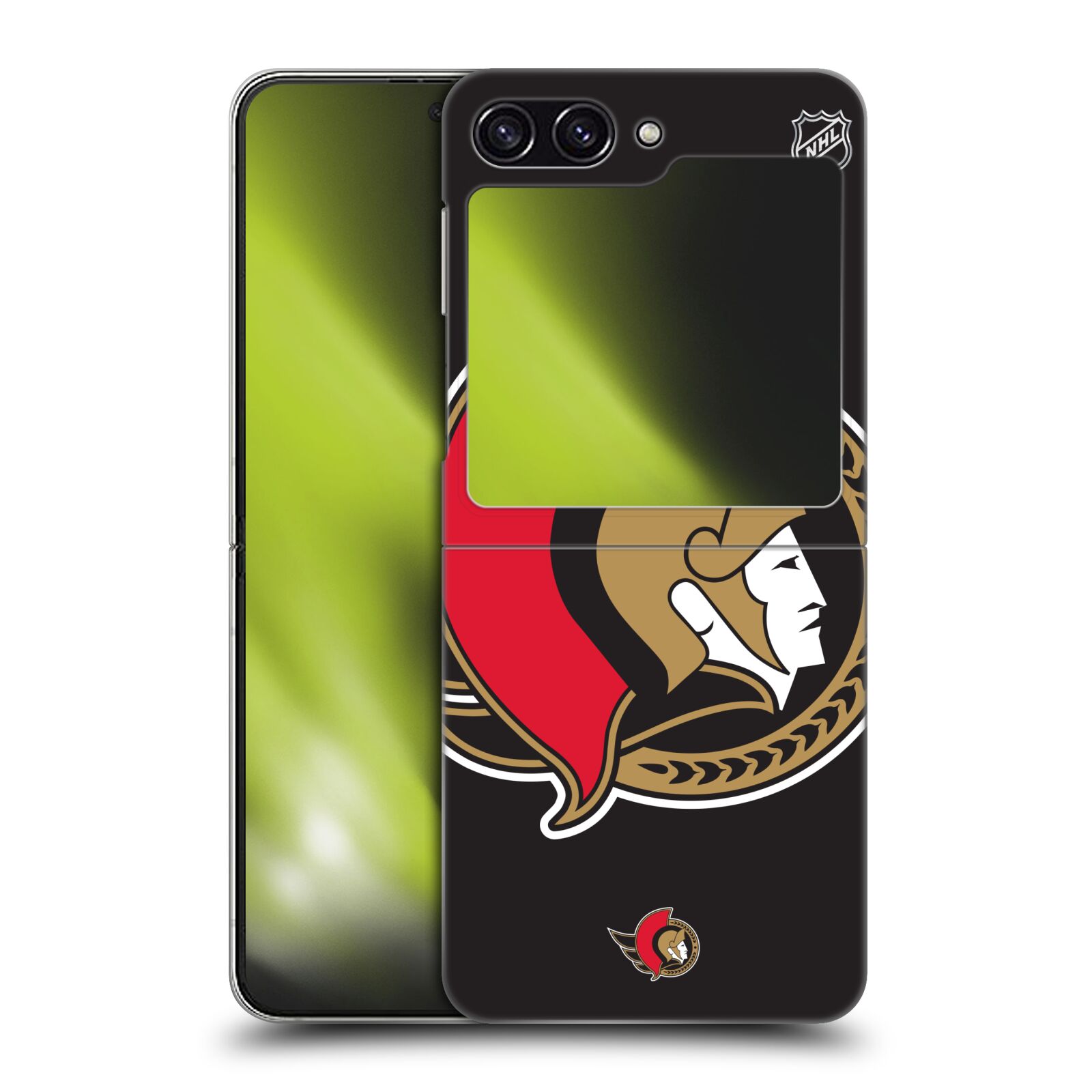 Plastový obal HEAD CASE na mobil Samsung Galaxy Z Flip 5  Hokej NHL - Ottawa Senators - Velký znak