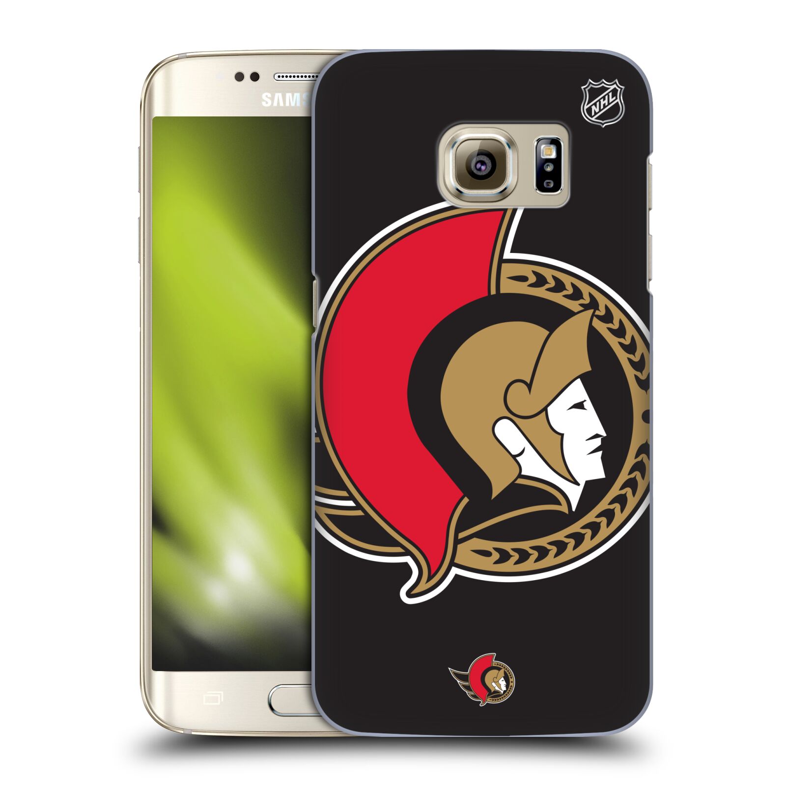 Pouzdro na mobil Samsung Galaxy S7 EDGE - HEAD CASE - Hokej NHL - Ottawa Senators - Velký znak