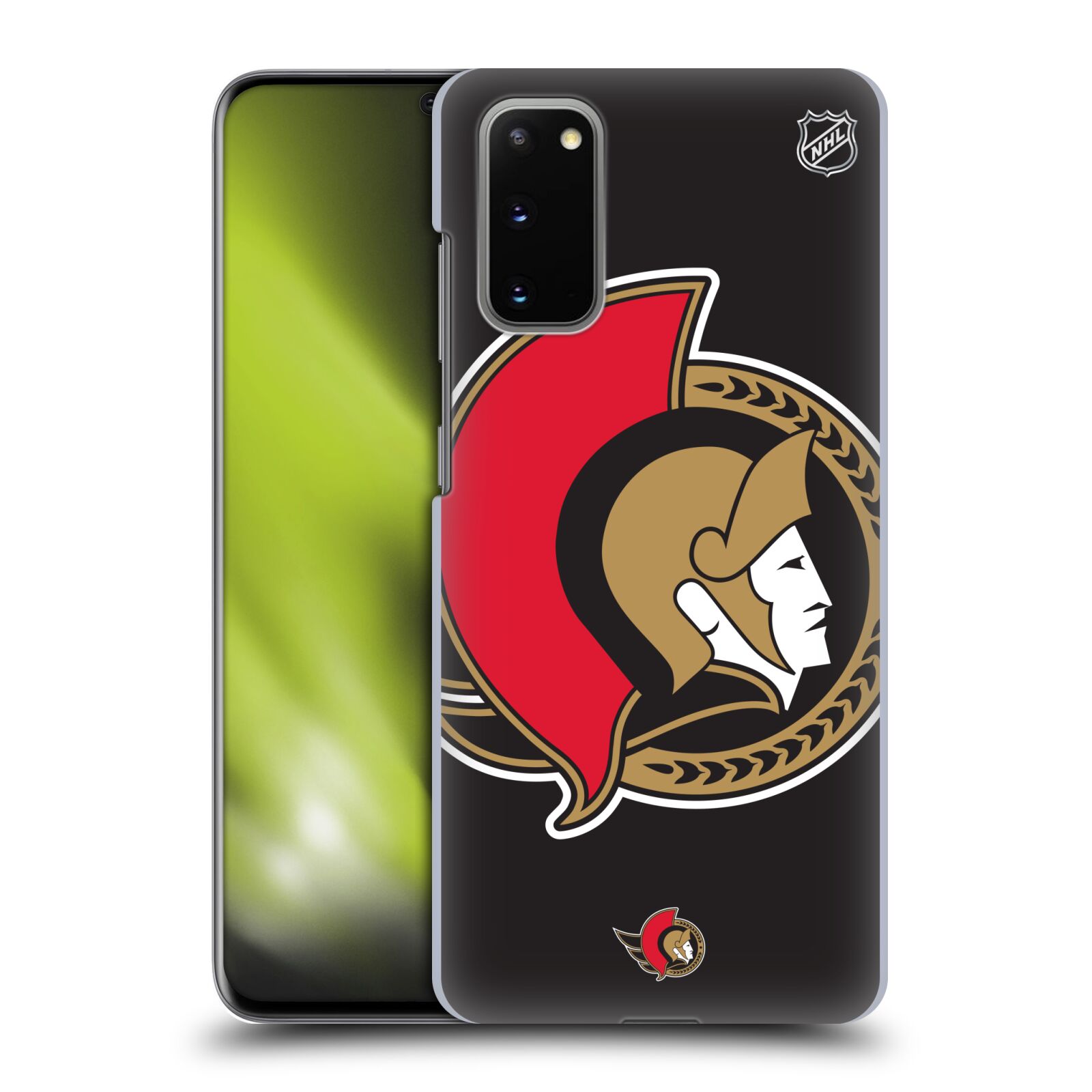 Pouzdro na mobil Samsung Galaxy S20 - HEAD CASE - Hokej NHL - Ottawa Senators - Velký znak