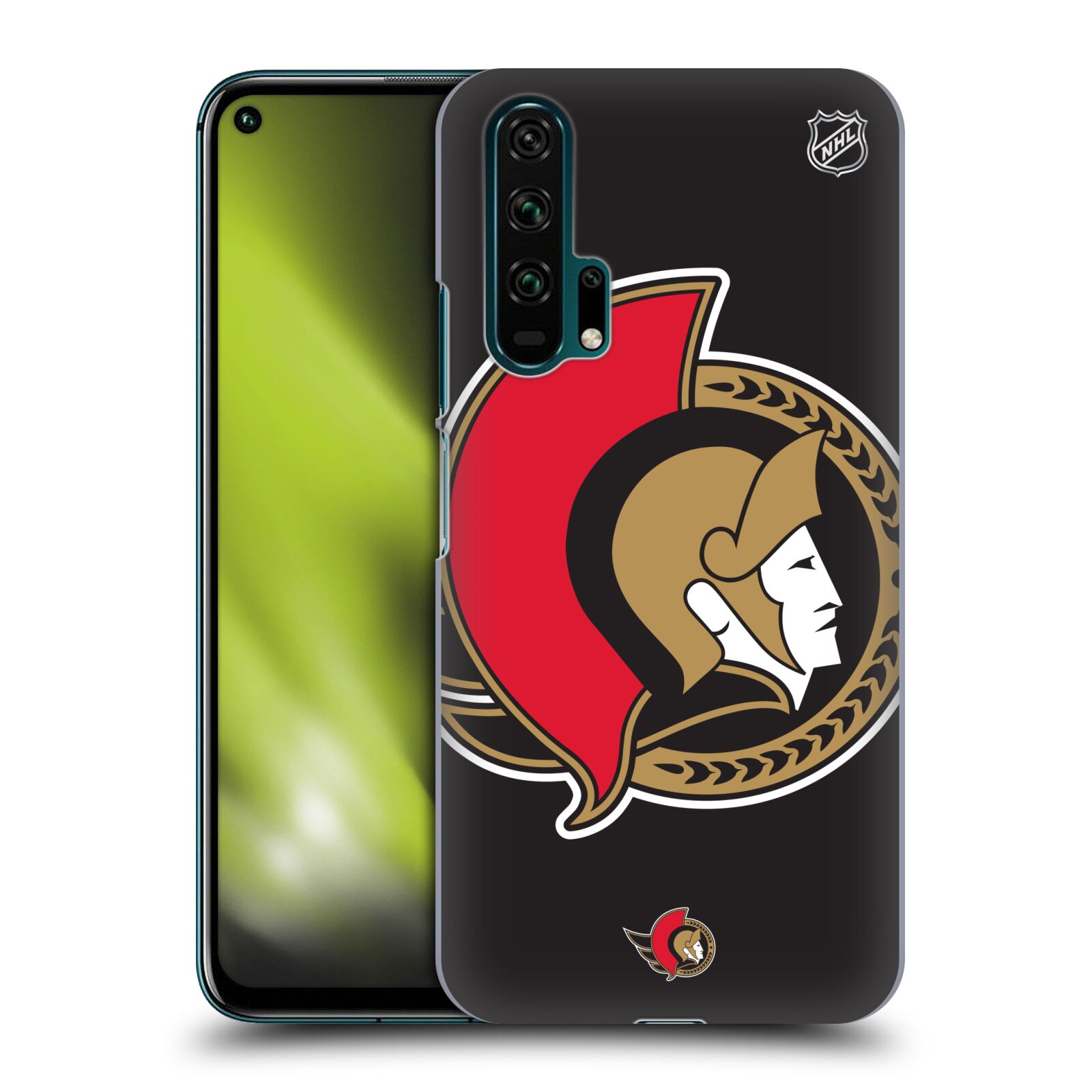 Pouzdro na mobil HONOR 20 PRO - HEAD CASE - Hokej NHL - Ottawa Senators - Velký znak