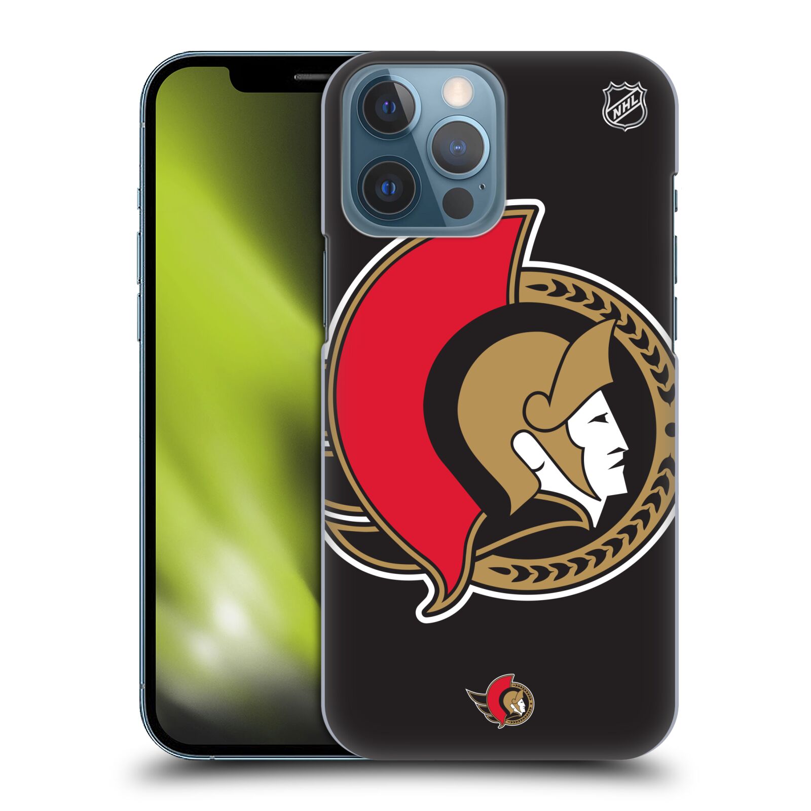 Pouzdro na mobil Apple Iphone 13 PRO MAX - HEAD CASE - Hokej NHL - Ottawa Senators - Velký znak