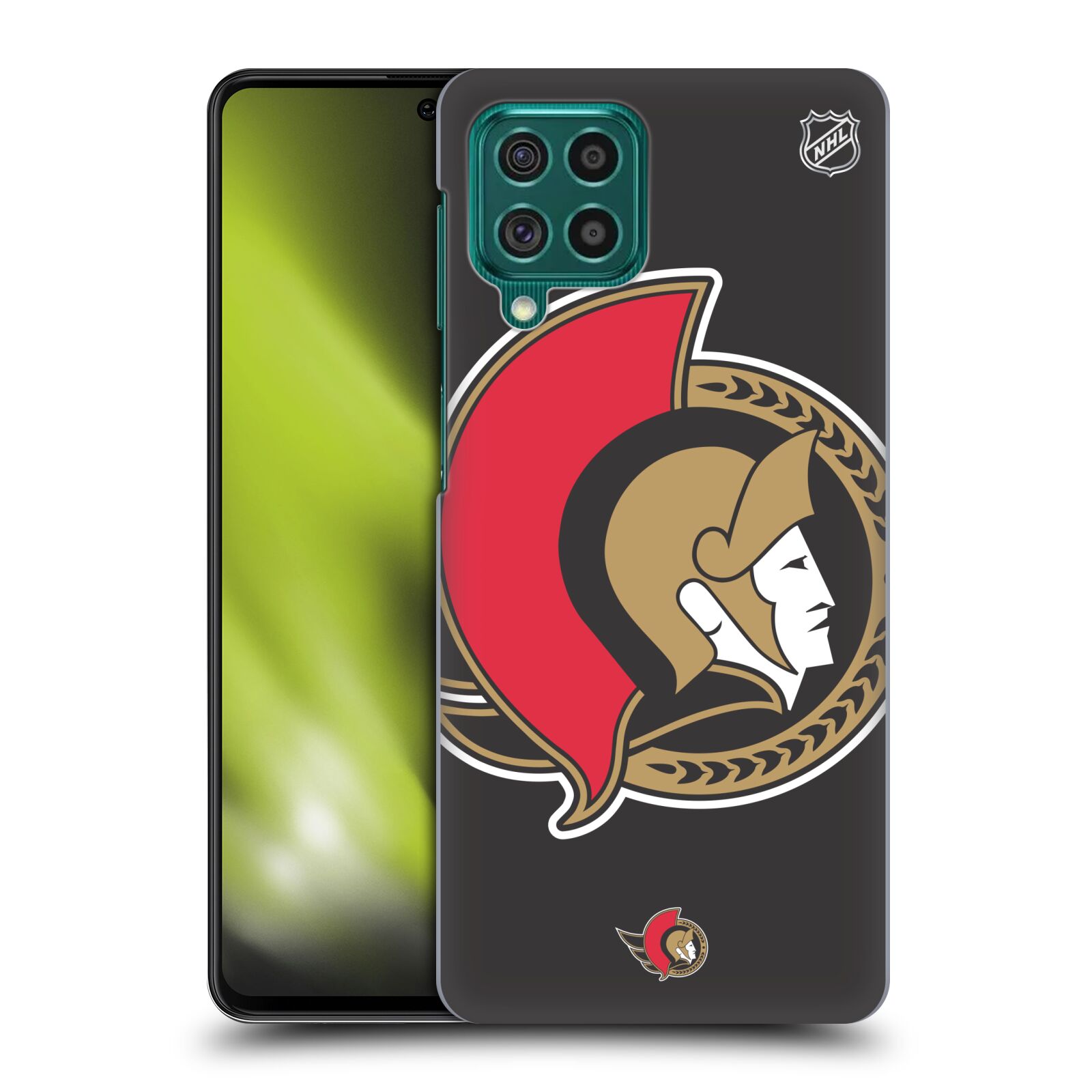Pouzdro na mobil Samsung Galaxy M62 - HEAD CASE - Hokej NHL - Ottawa Senators - Velký znak