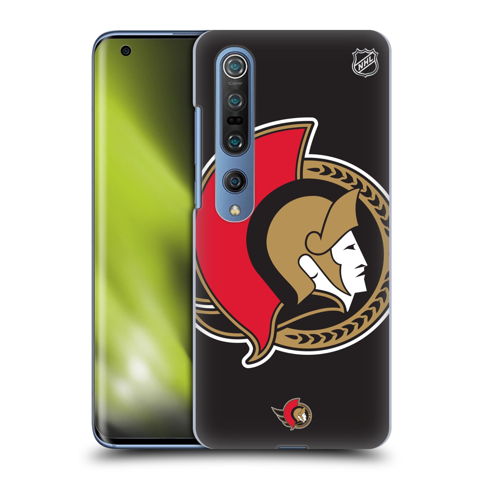 Pouzdro na mobil Xiaomi  Mi 10 5G / Mi 10 5G PRO - HEAD CASE - Hokej NHL - Ottawa Senators - Velký znak