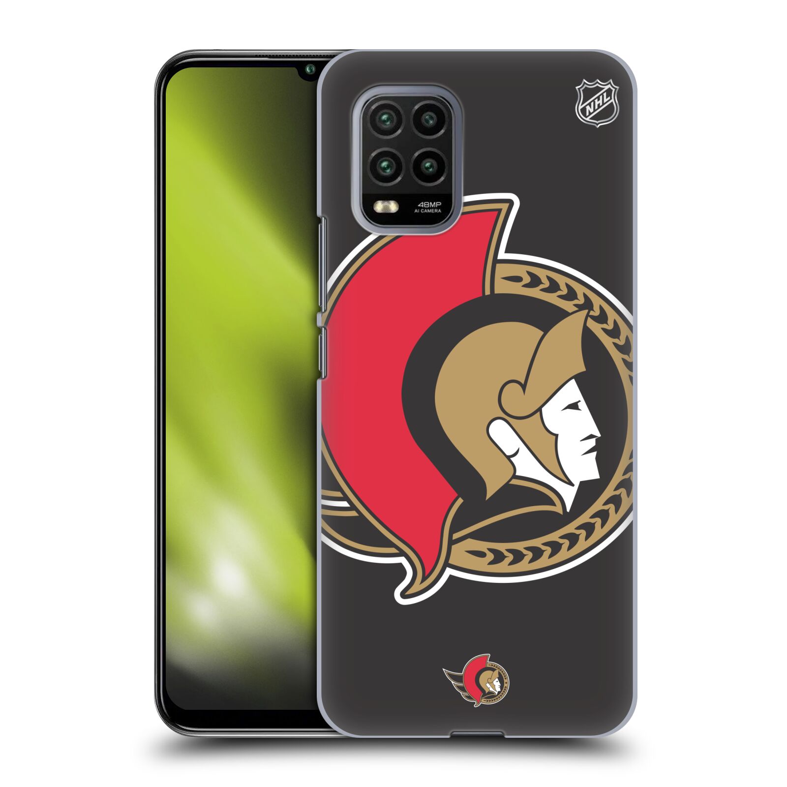 Pouzdro na mobil Xiaomi  Mi 10 LITE / Mi 10 LITE 5G - HEAD CASE - Hokej NHL - Ottawa Senators - Velký znak