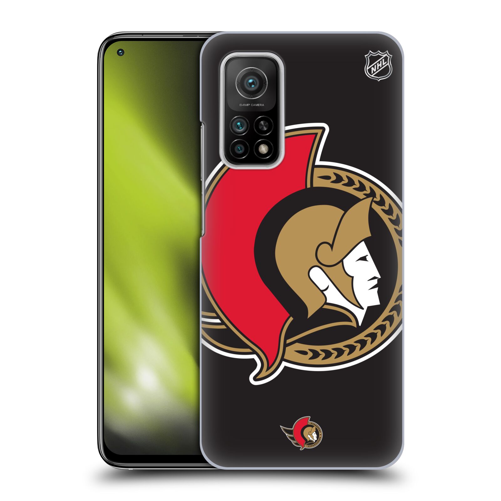 Pouzdro na mobil Xiaomi  Mi 10T / Mi 10T PRO - HEAD CASE - Hokej NHL - Ottawa Senators - Velký znak