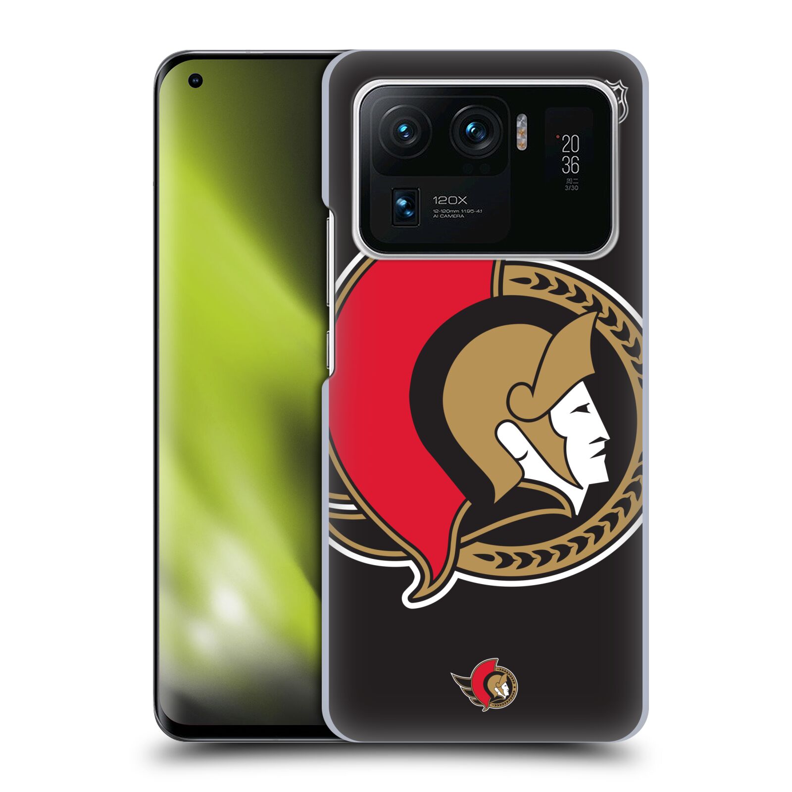 Pouzdro na mobil Xiaomi  Mi 11 ULTRA - HEAD CASE - Hokej NHL - Ottawa Senators - Velký znak
